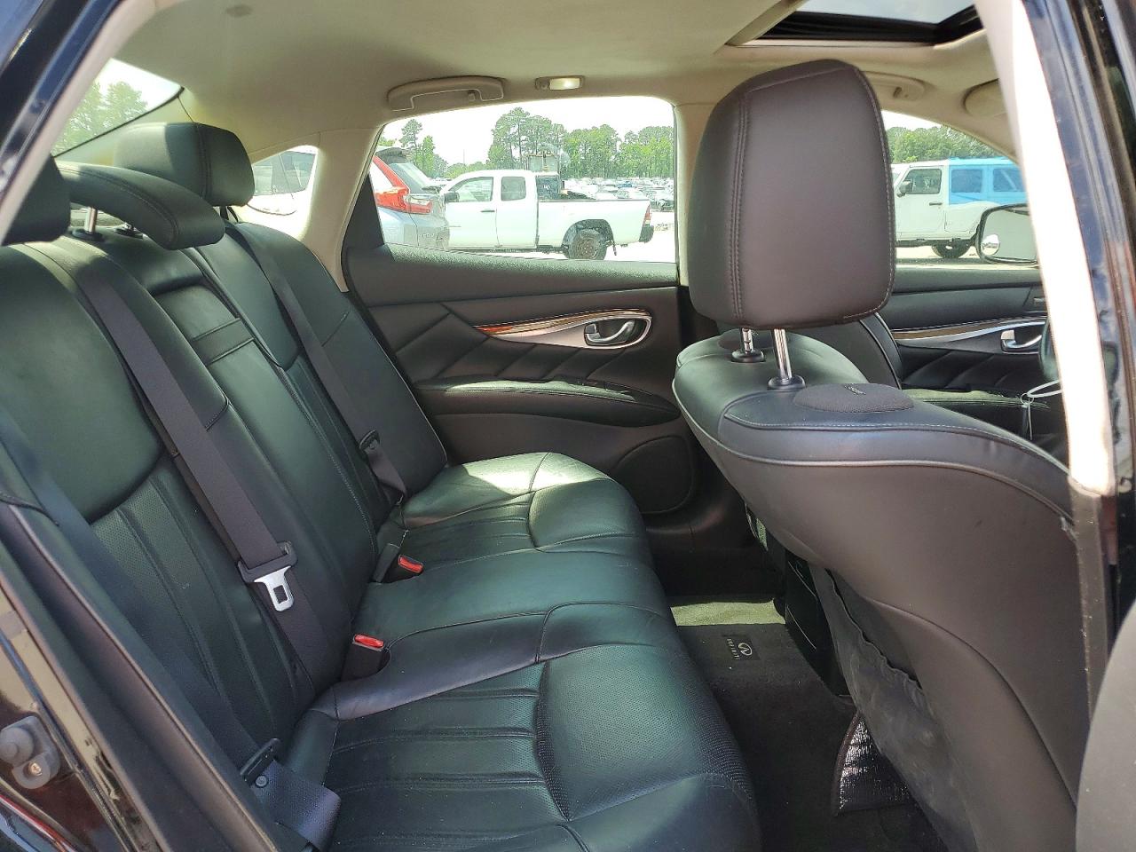 2012 Infiniti M37 X Черный vin: JN1BY1AR6CM396763