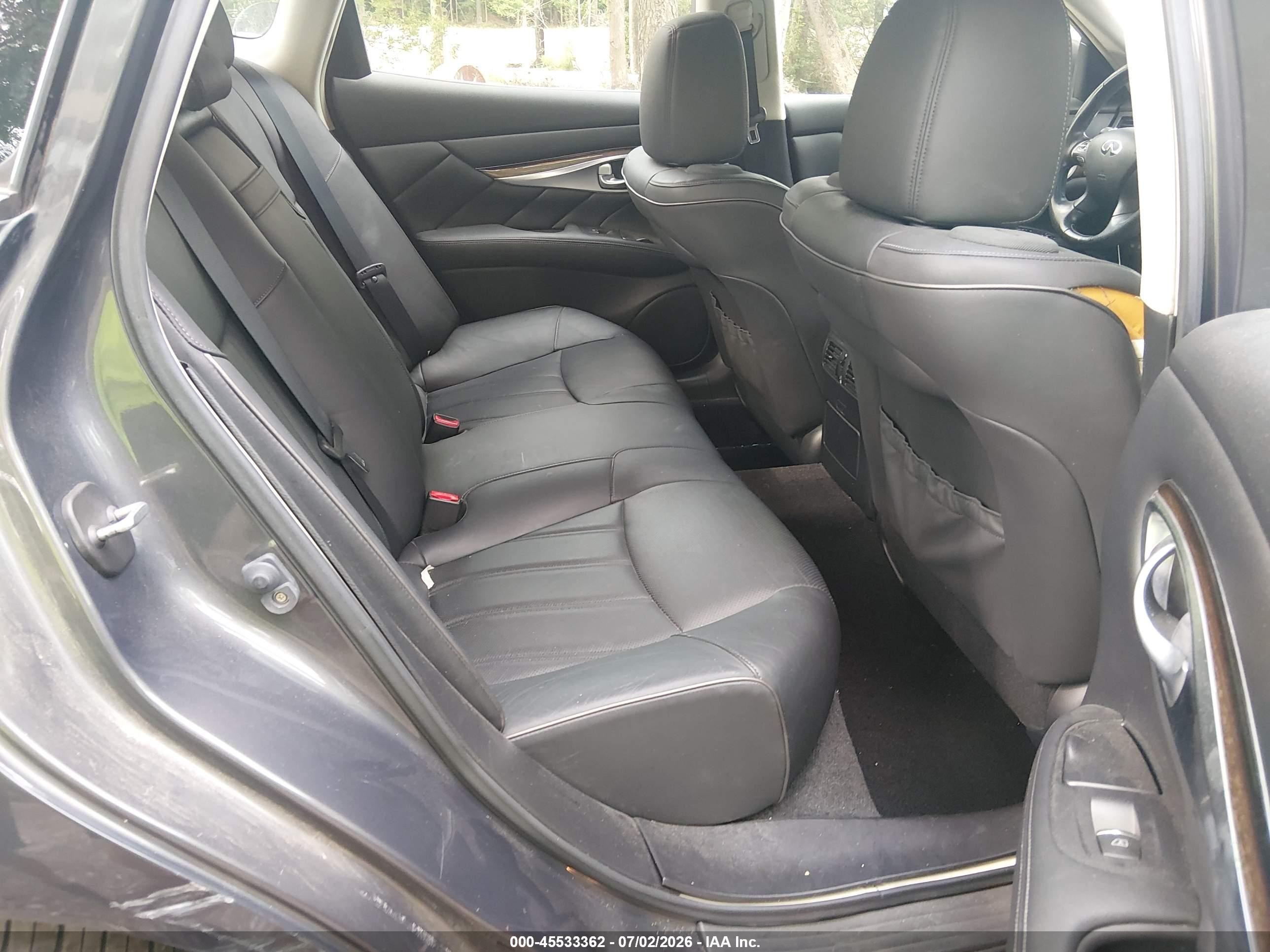 2013 Infiniti M37x Green vin: JN1BY1AR6DM601015