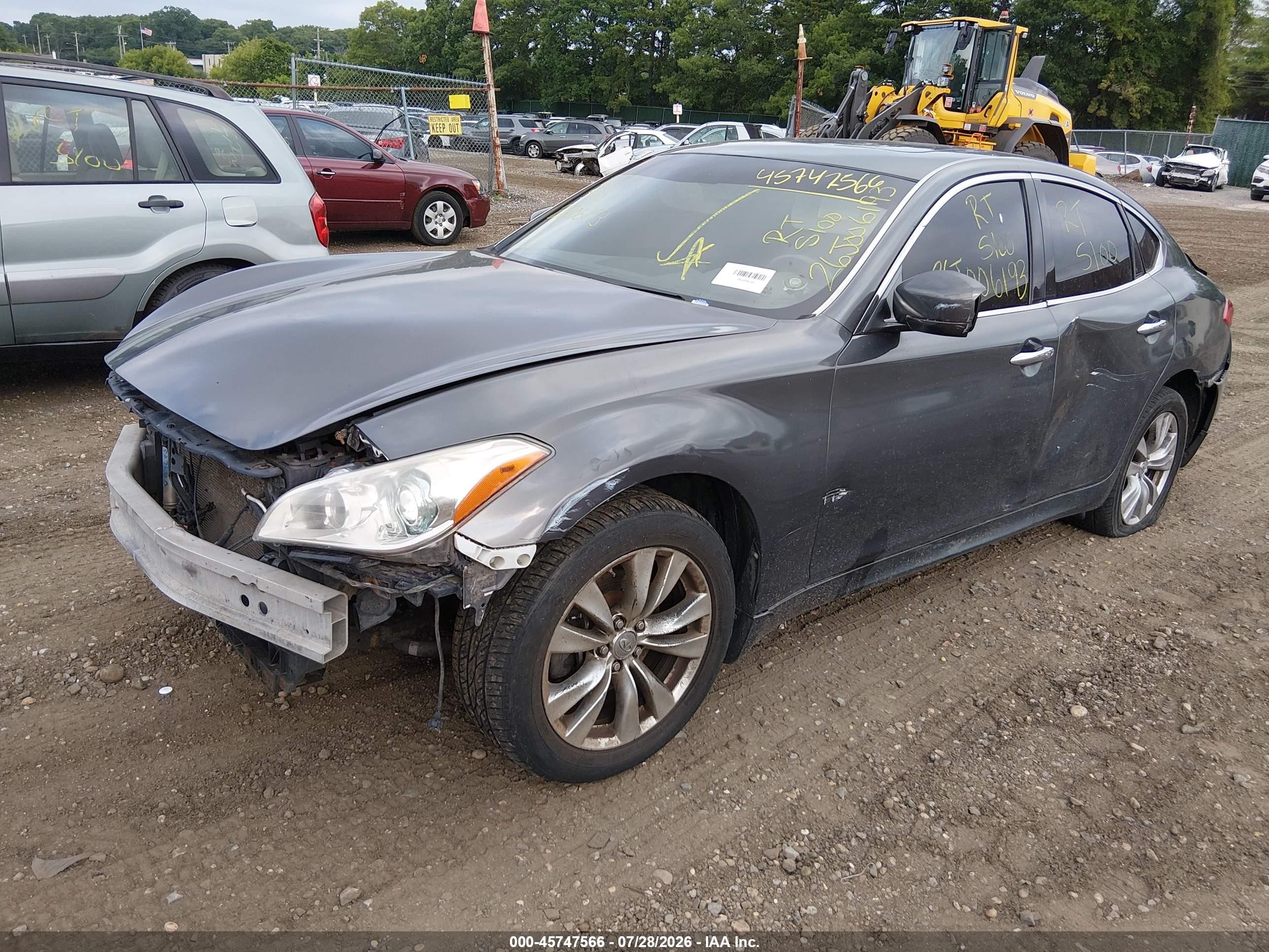 2013 Infiniti M37x   Серый vin: JN1BY1AR6DM602861