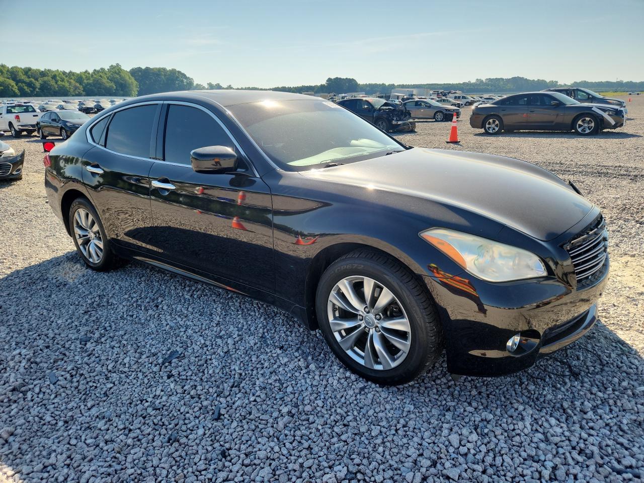 2013 Infiniti M37 X Черный vin: JN1BY1AR6DM603282