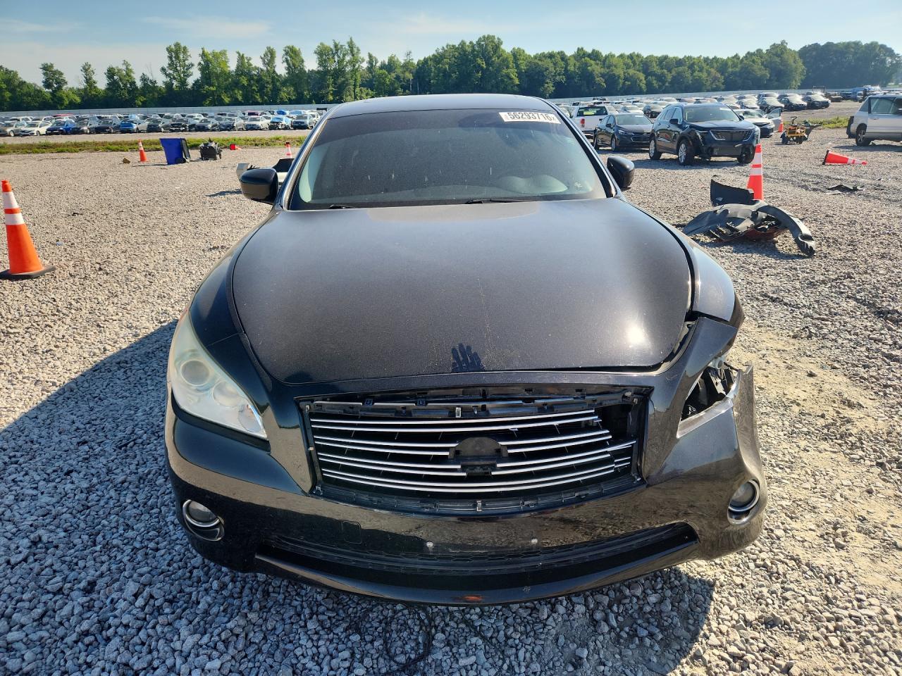 2013 Infiniti M37 X Черный vin: JN1BY1AR6DM603282