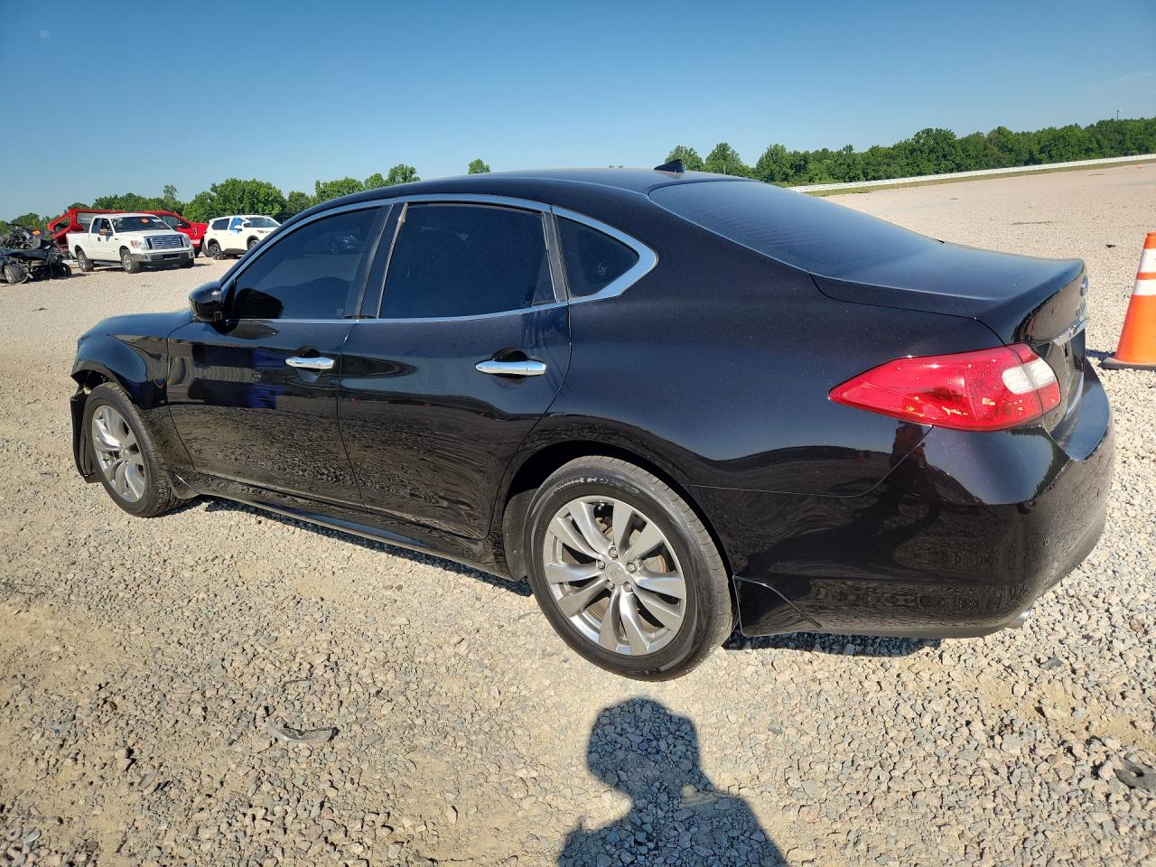 2013 Infiniti M37 X Черный vin: JN1BY1AR6DM603282