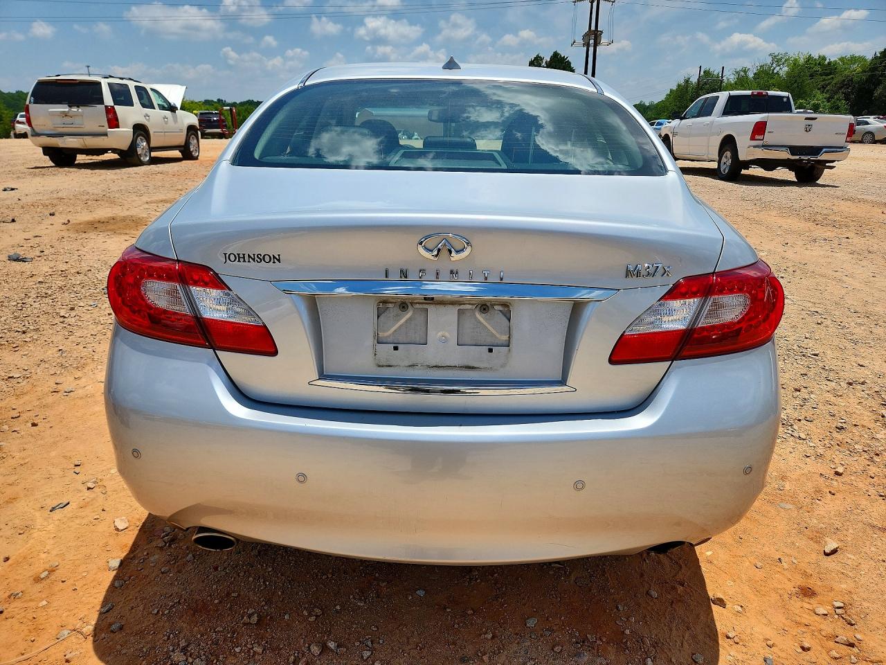 2013 Infiniti M37 X Серебряный vin: JN1BY1AR6DM603959