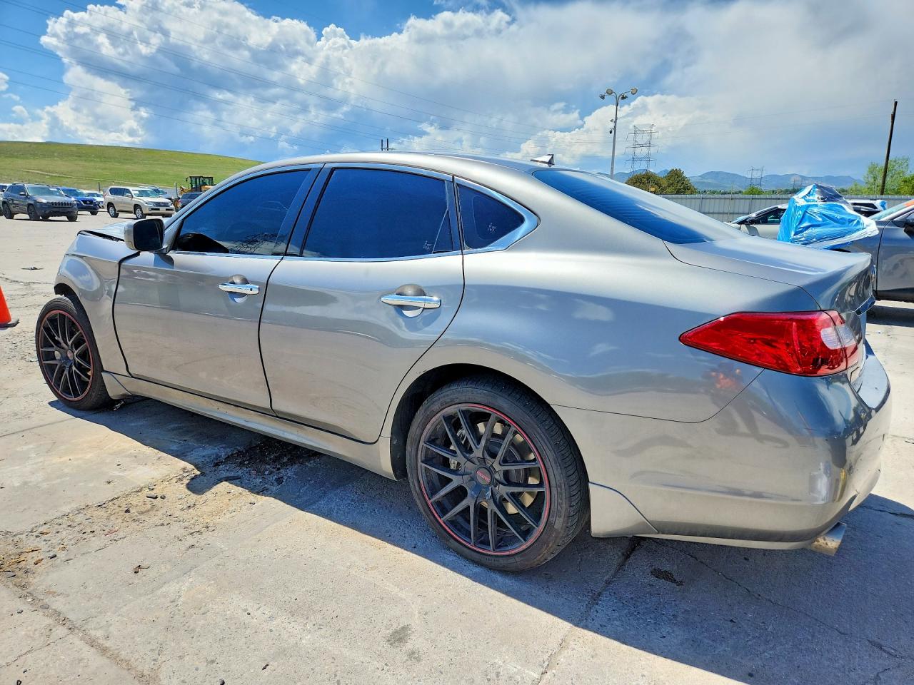 2013 Infiniti M37 X Gray vin: JN1BY1AR6DM604142
