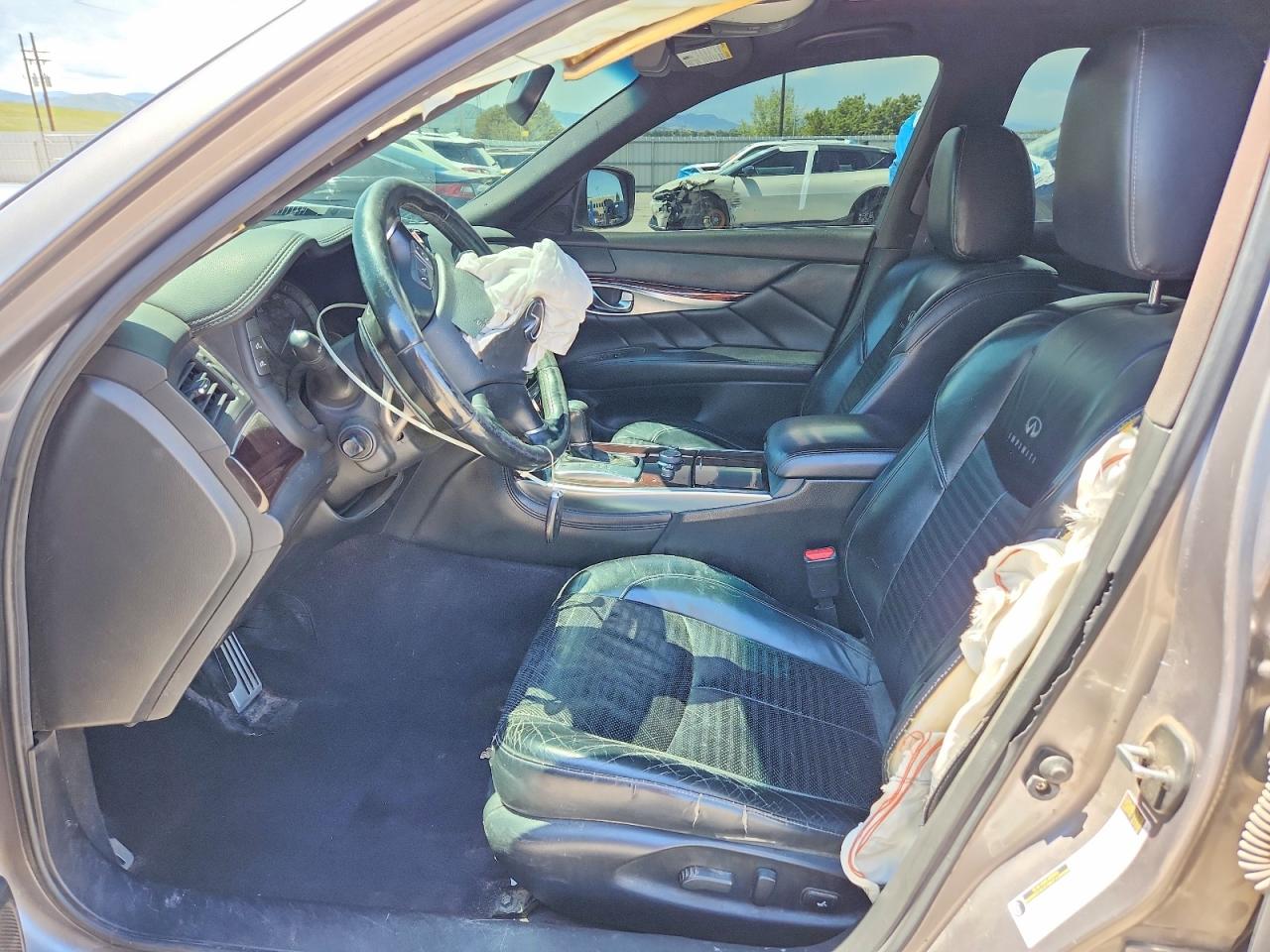 2013 Infiniti M37 X Gray vin: JN1BY1AR6DM604142