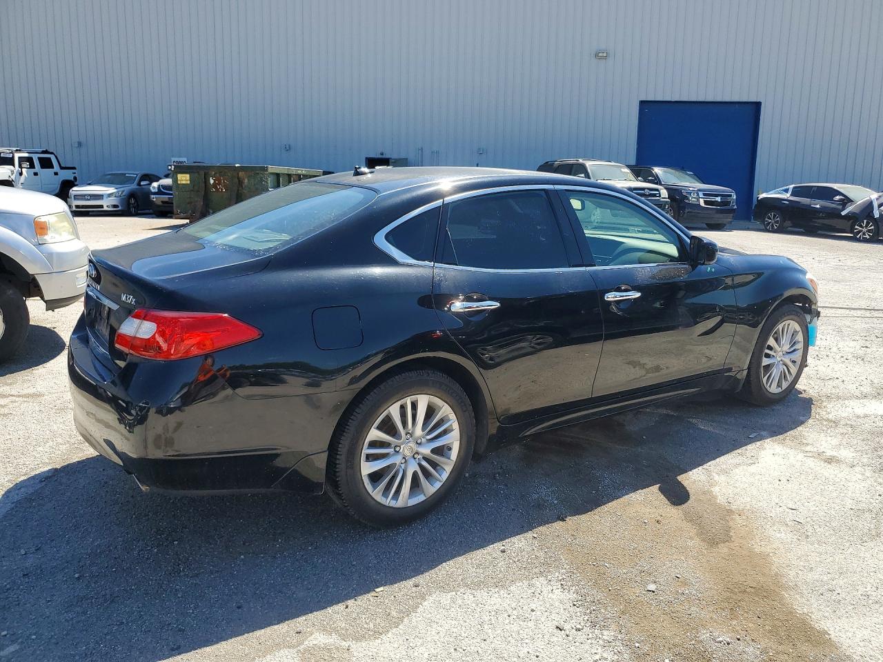 2012 Infiniti M37 X Black vin: JN1BY1AR7CM396397