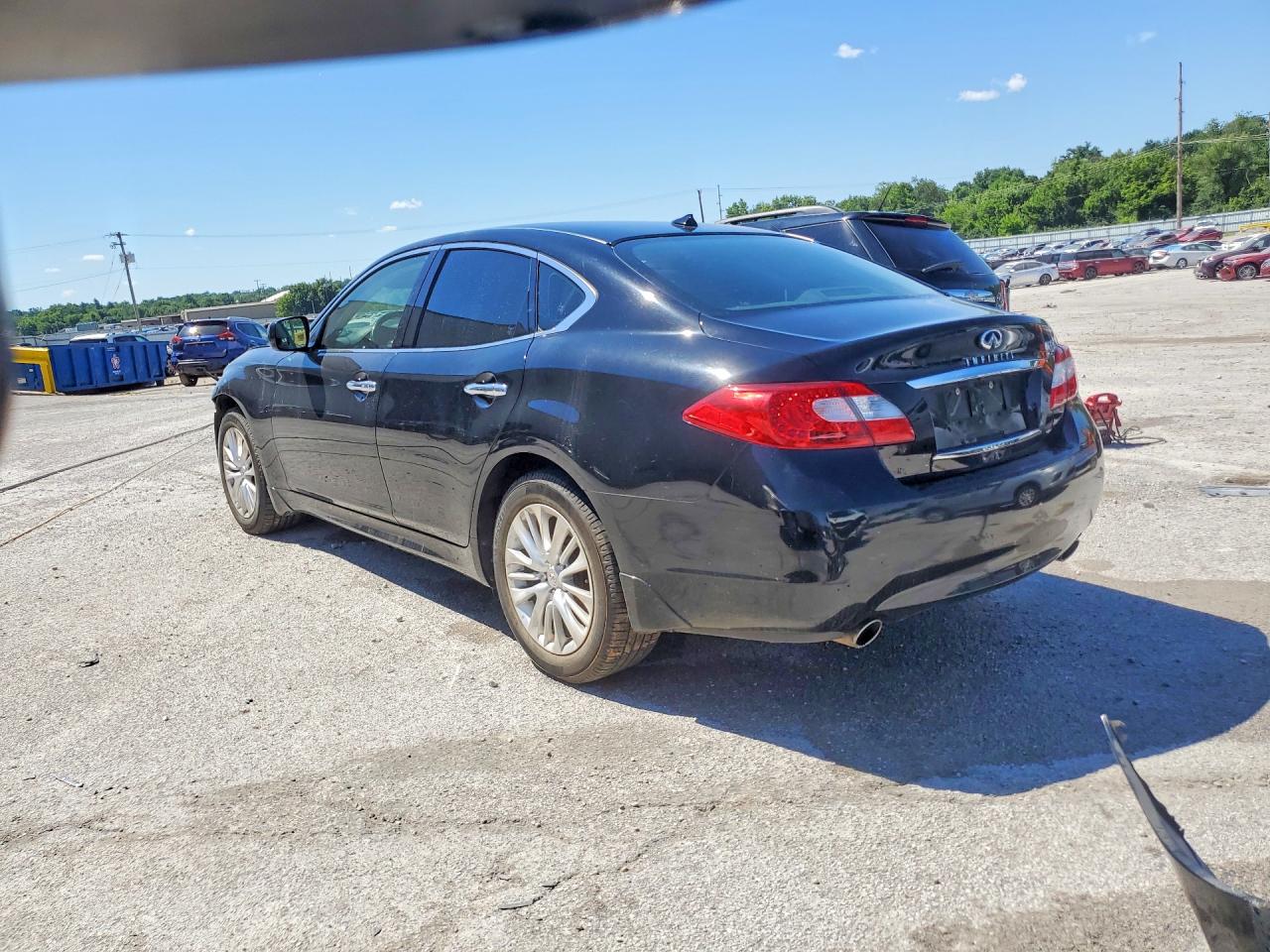 2012 Infiniti M37 X Black vin: JN1BY1AR7CM396397