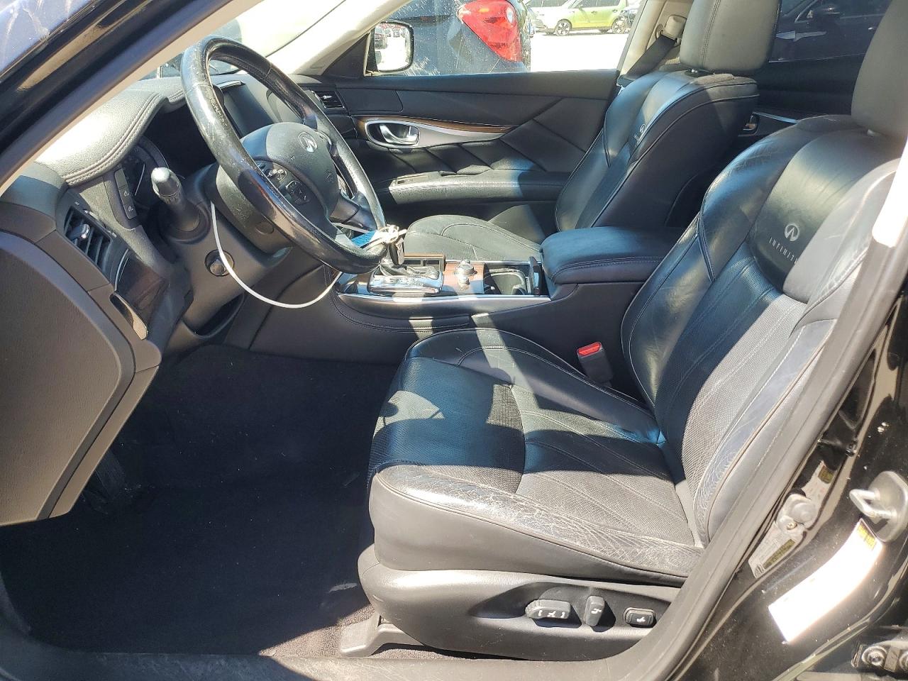 2012 Infiniti M37 X Black vin: JN1BY1AR7CM396397