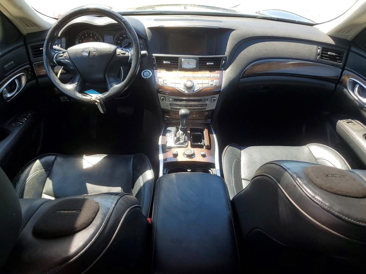 2012 Infiniti M37 X Black vin: JN1BY1AR7CM396397
