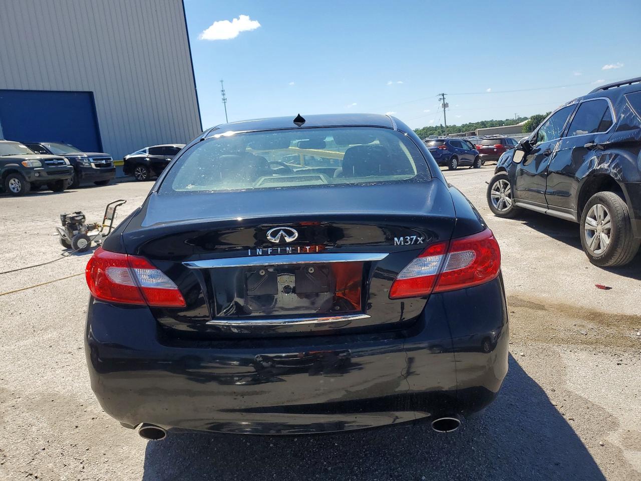 2012 Infiniti M37 X Black vin: JN1BY1AR7CM396397