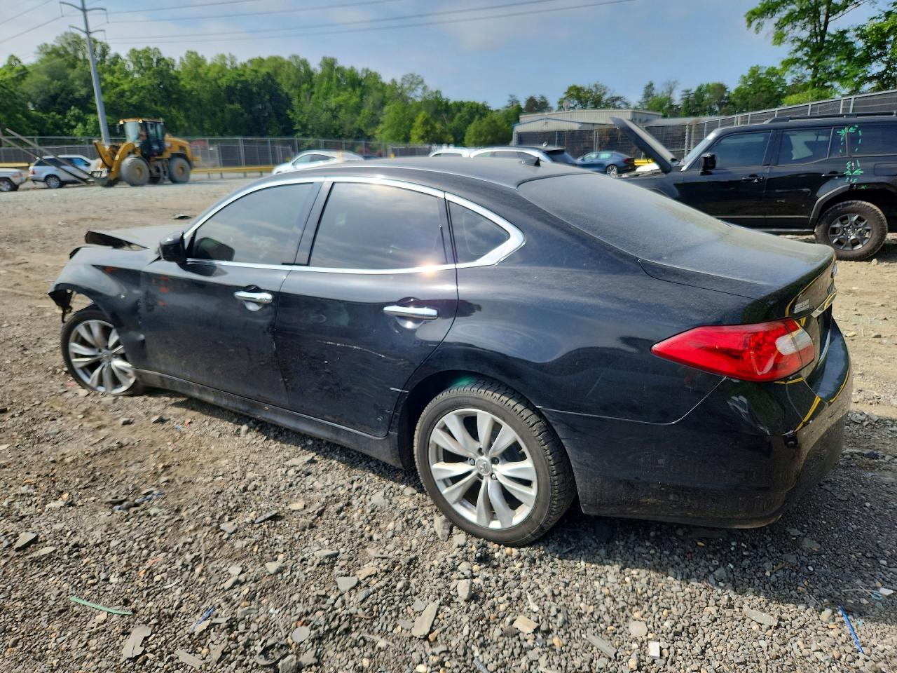 2012 Infiniti M37 X Black vin: JN1BY1AR7CM396741