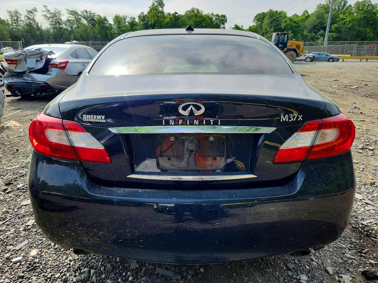 2012 Infiniti M37 X Black vin: JN1BY1AR7CM396741
