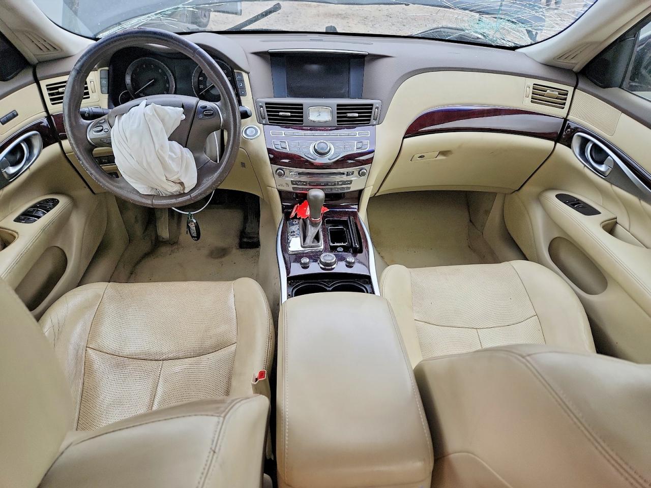 2013 Infiniti M37 X Black vin: JN1BY1AR7DM601587