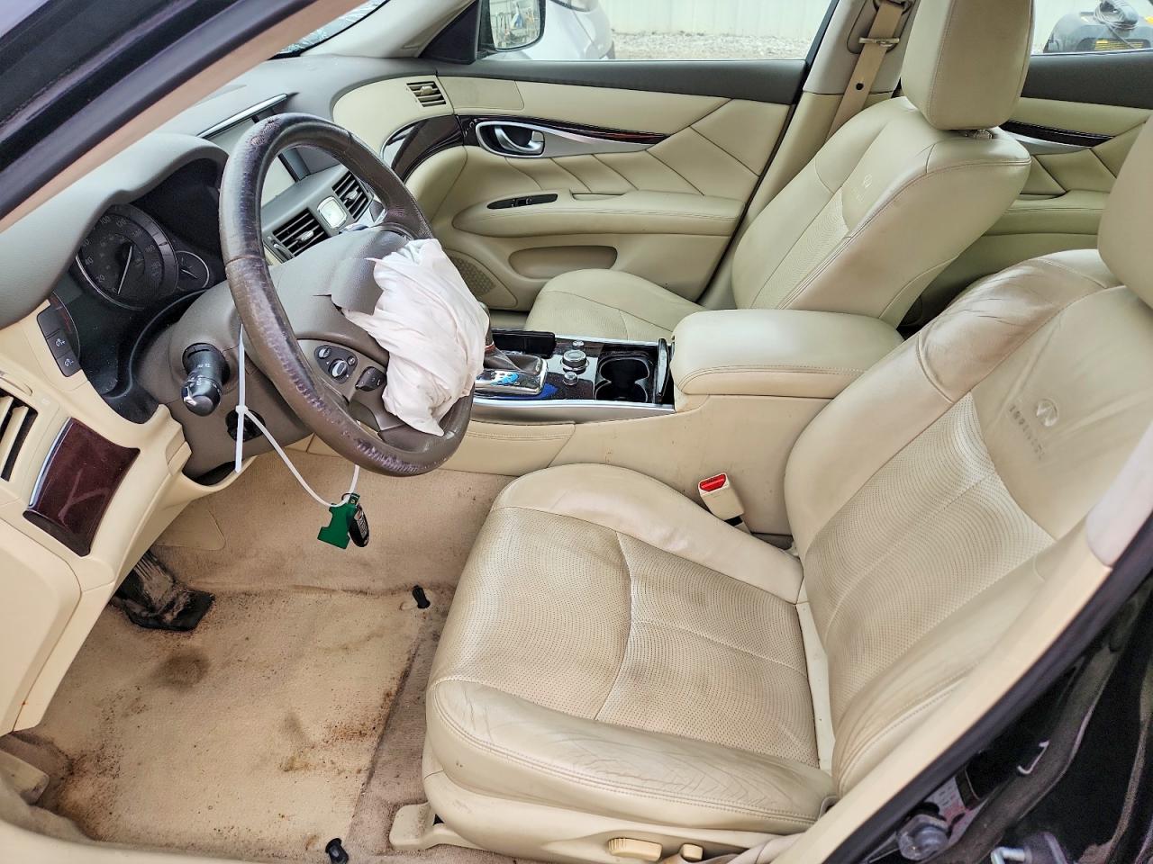 2013 Infiniti M37 X Black vin: JN1BY1AR7DM601587