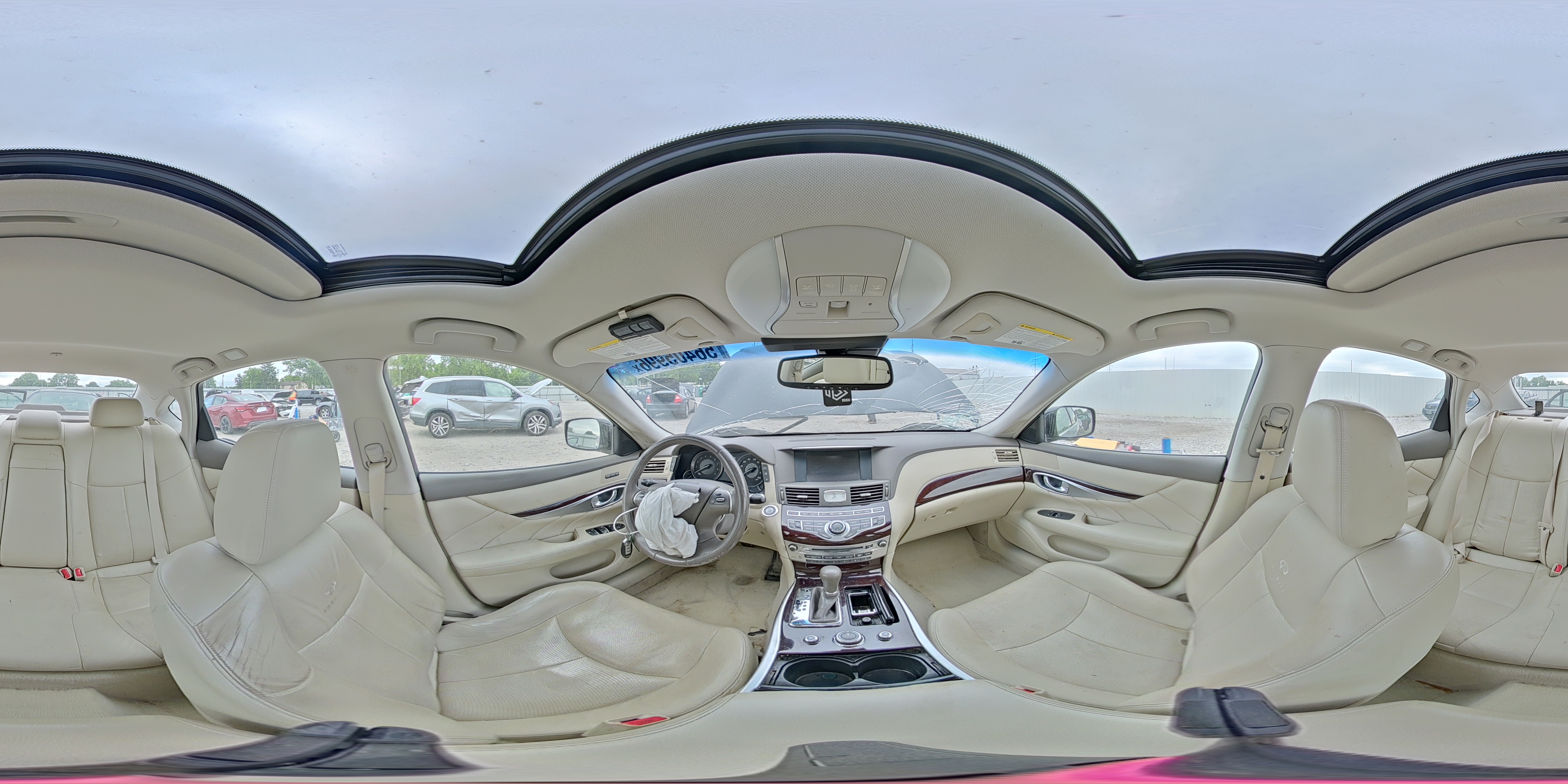 2013 Infiniti M37 X Black vin: JN1BY1AR7DM601587