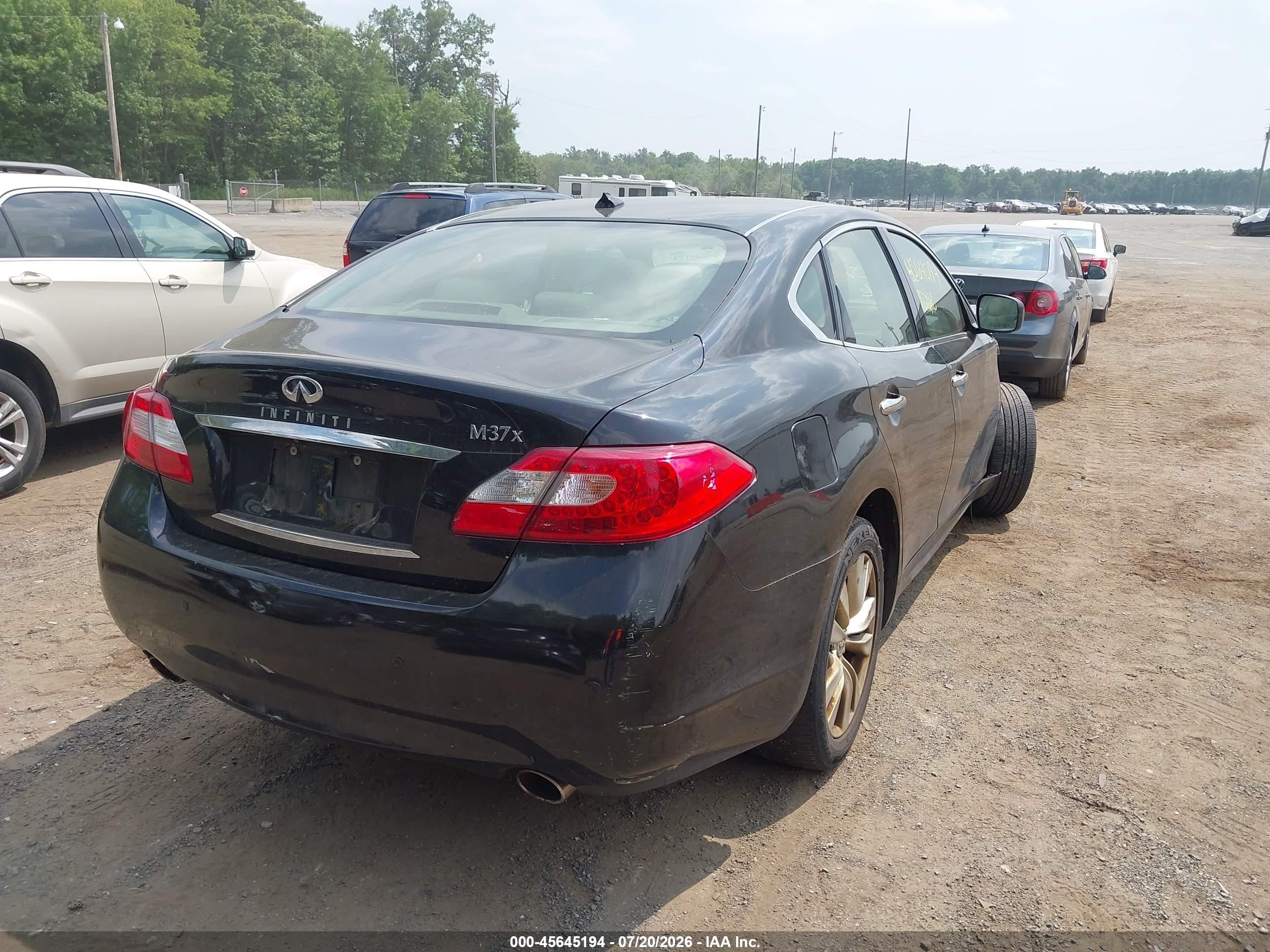2013 Infiniti M37x   Black vin: JN1BY1AR7DM602531