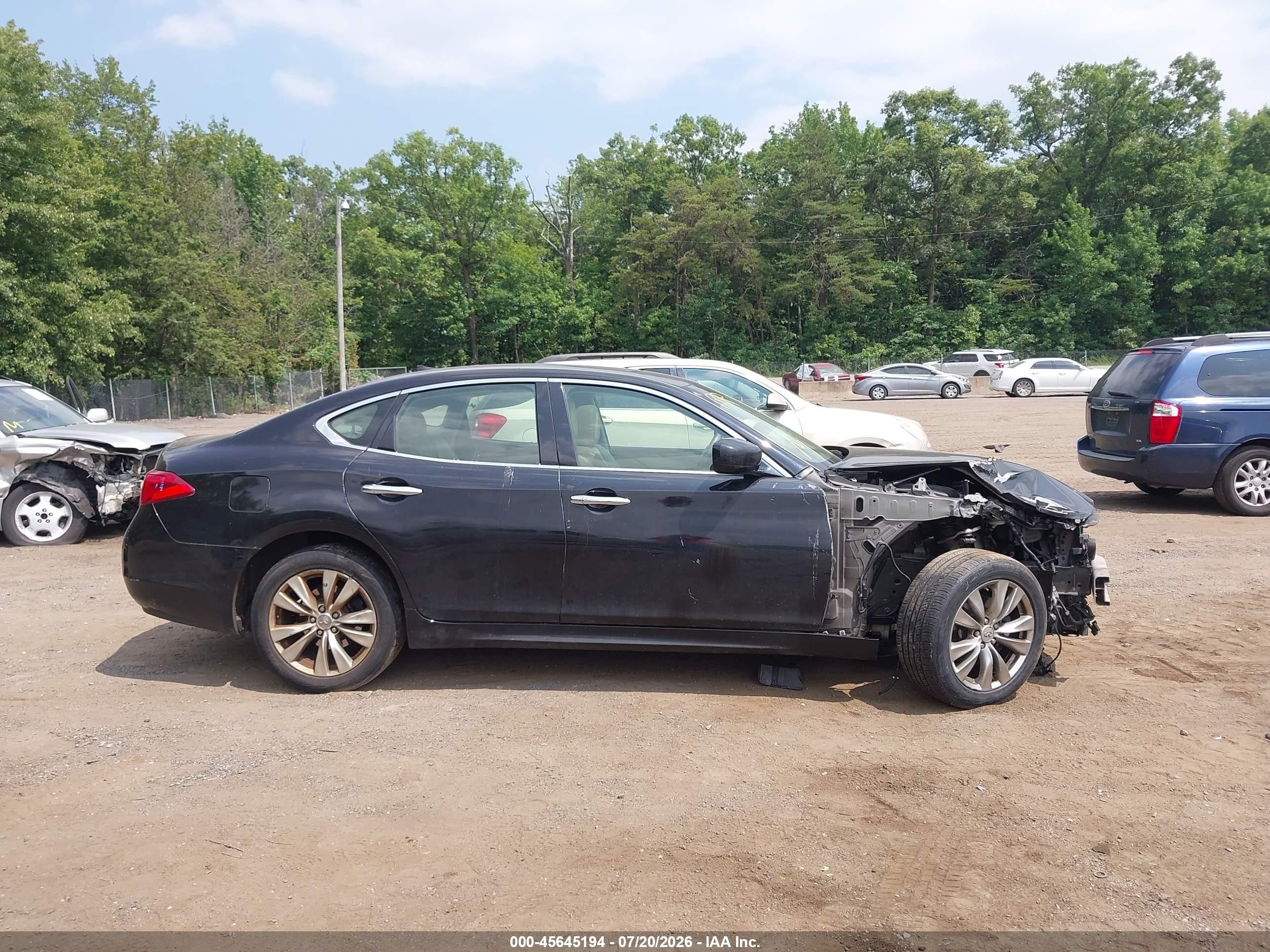 2013 Infiniti M37x   Black vin: JN1BY1AR7DM602531