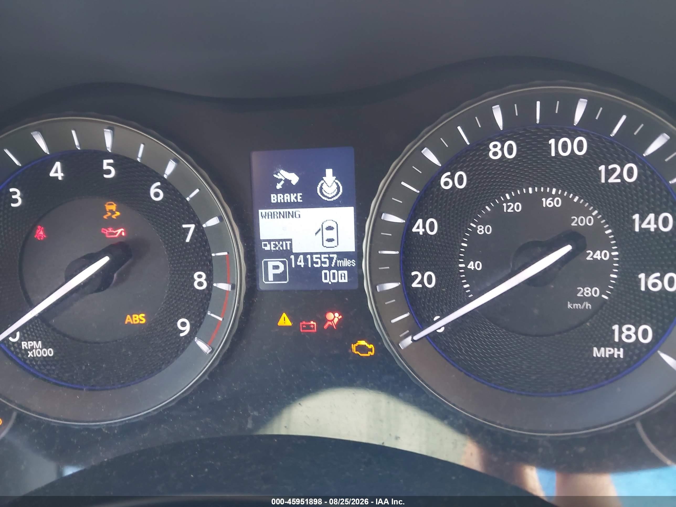 2015 Infiniti Q70 3.7x Black vin: JN1BY1AR7FM561742