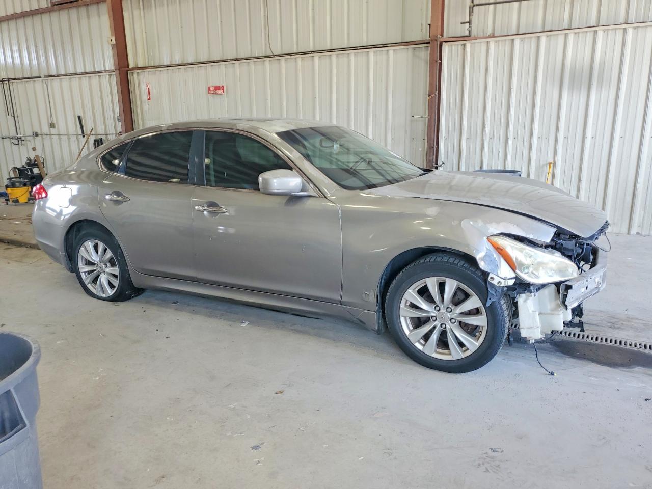 2011 Infiniti M37 X Silver vin: JN1BY1AR8BM375671