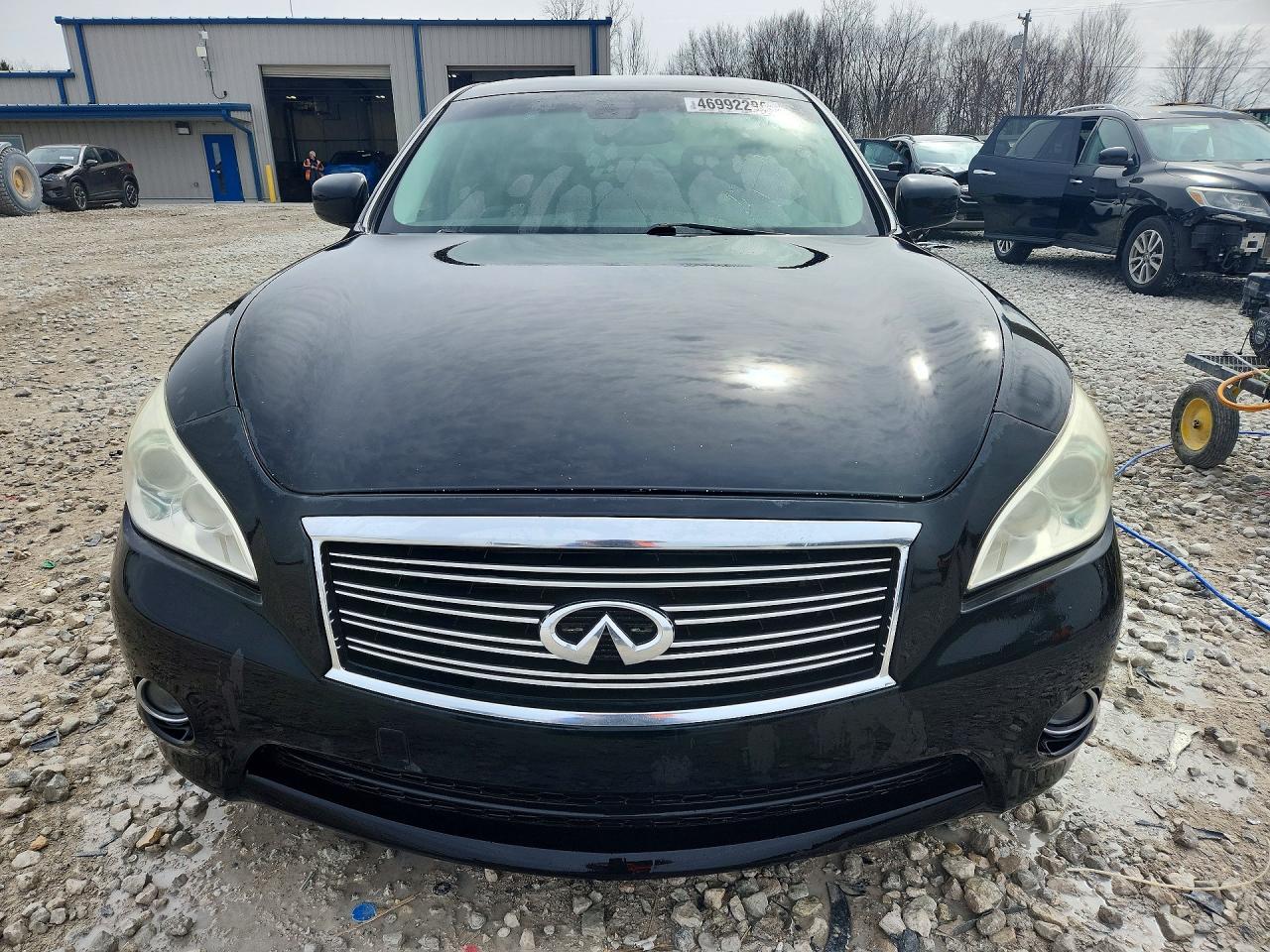 2012 Infiniti M37 X Black vin: JN1BY1AR8CM390611