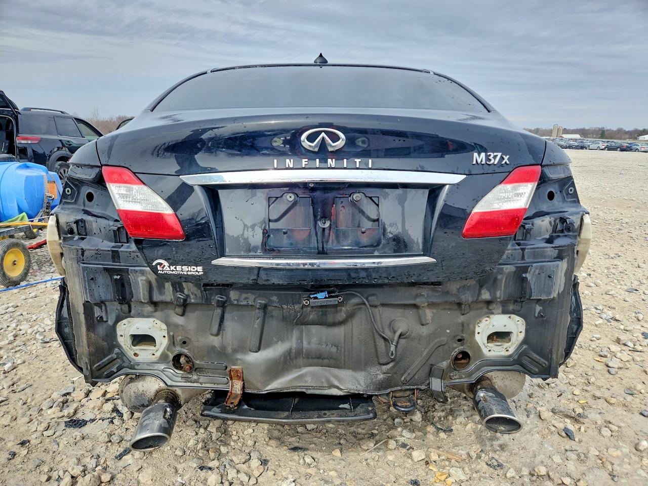 2012 Infiniti M37 X Black vin: JN1BY1AR8CM390611