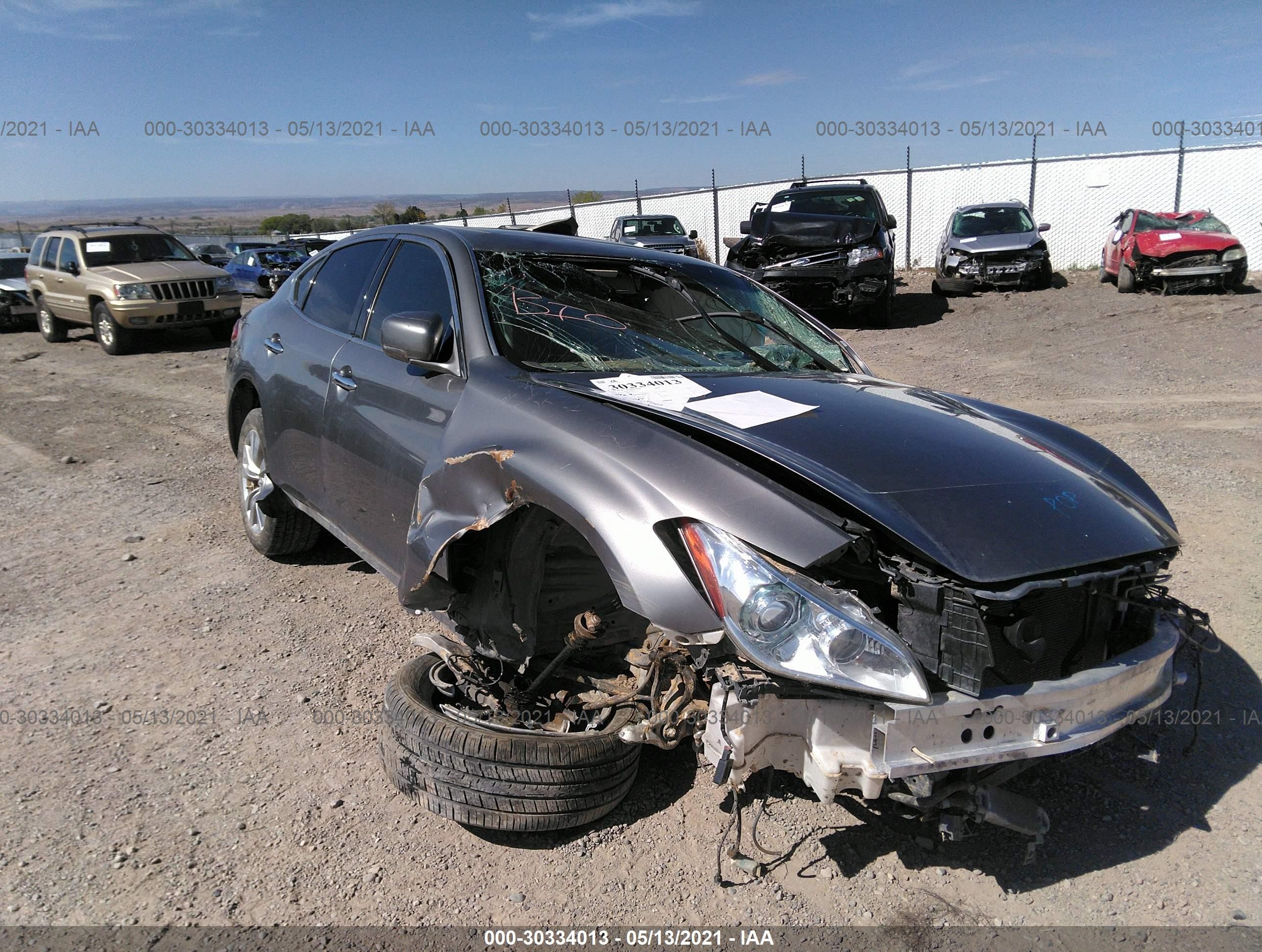 2012 Infiniti M37x   Серый vin: JN1BY1AR8CM396750