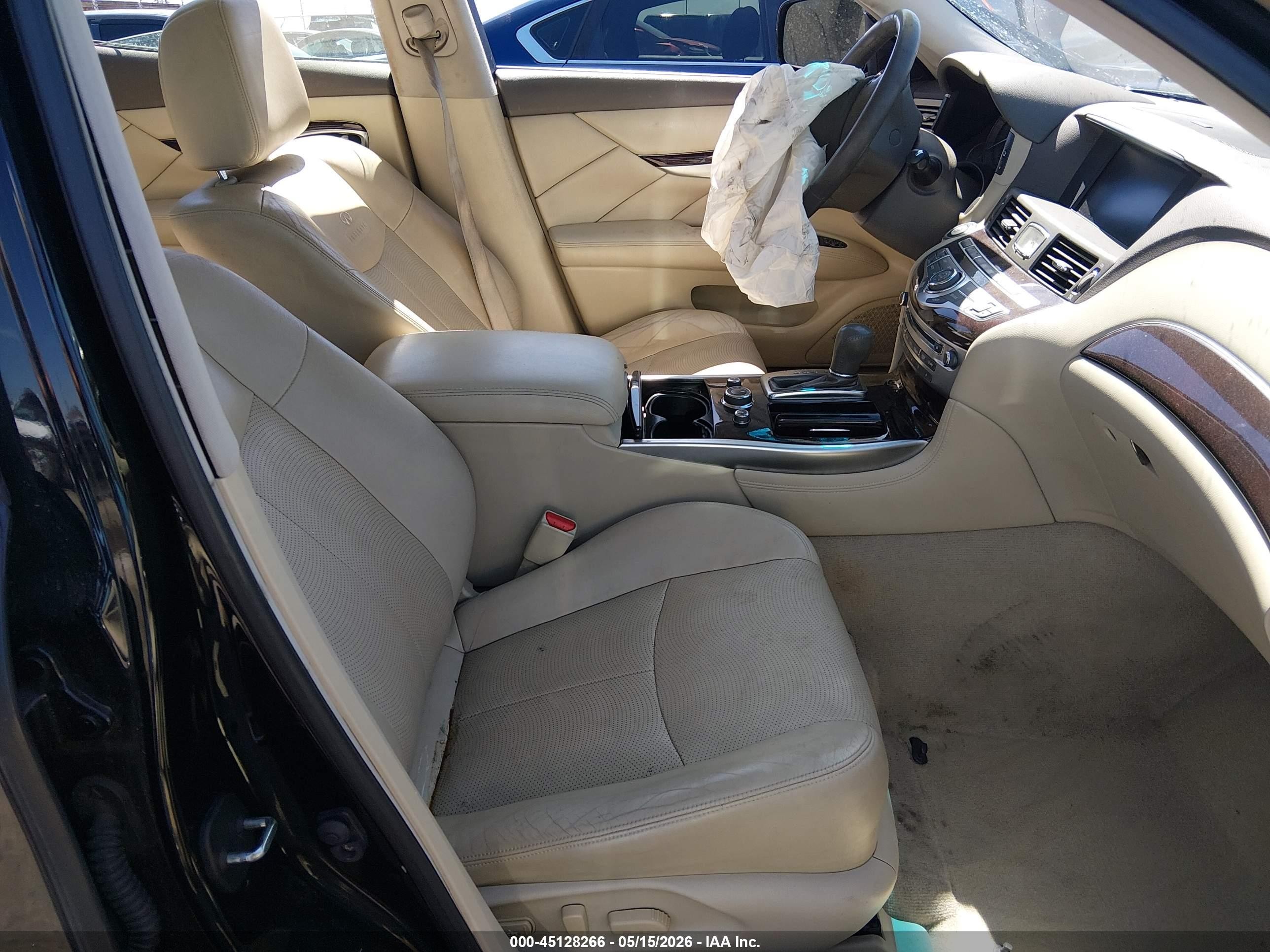 2013 Infiniti M37x Black vin: JN1BY1AR8DM600724
