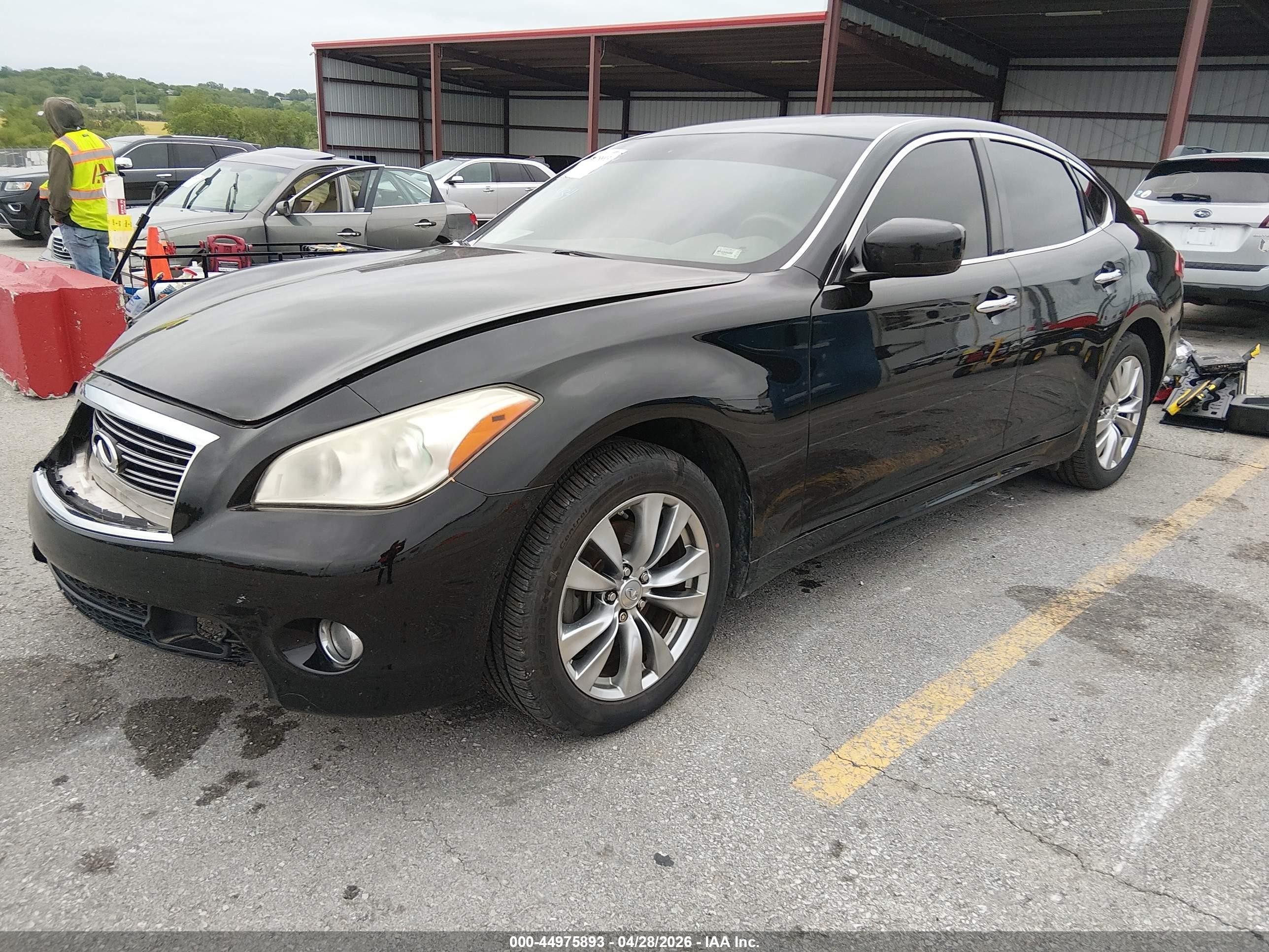 2013 Infiniti M37x   Black vin: JN1BY1AR8DM600934