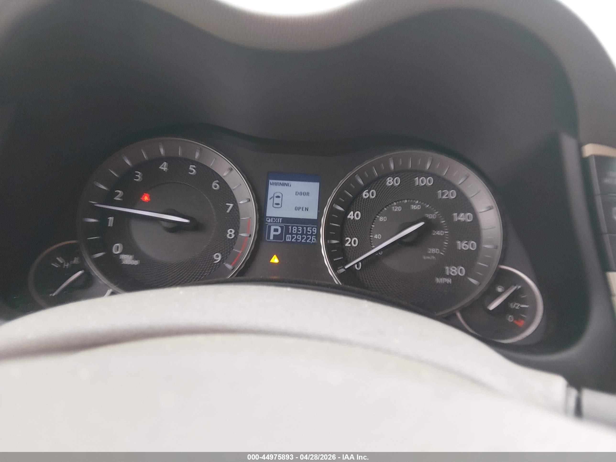 2013 Infiniti M37x   Black vin: JN1BY1AR8DM600934
