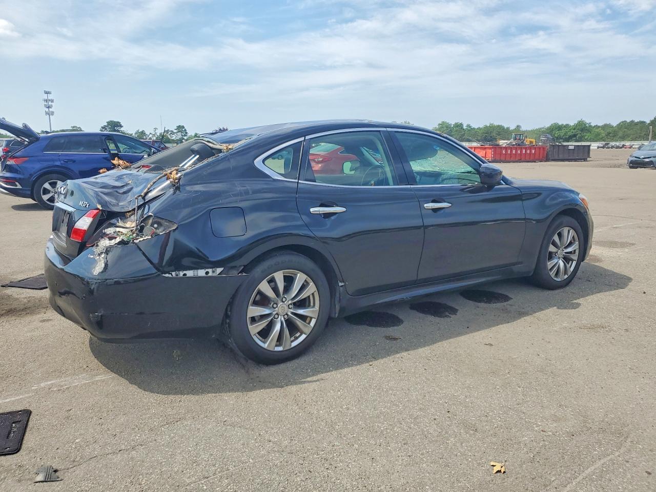 2013 Infiniti M37 X Black vin: JN1BY1AR8DM601890
