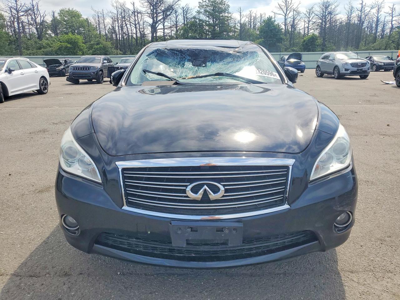 2013 Infiniti M37 X Black vin: JN1BY1AR8DM601890