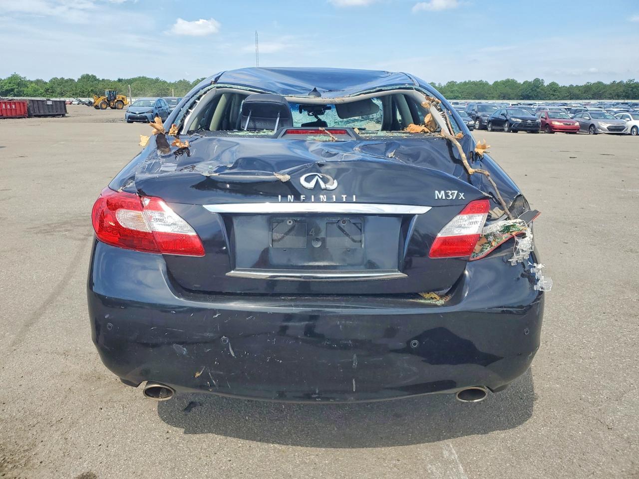 2013 Infiniti M37 X Black vin: JN1BY1AR8DM601890