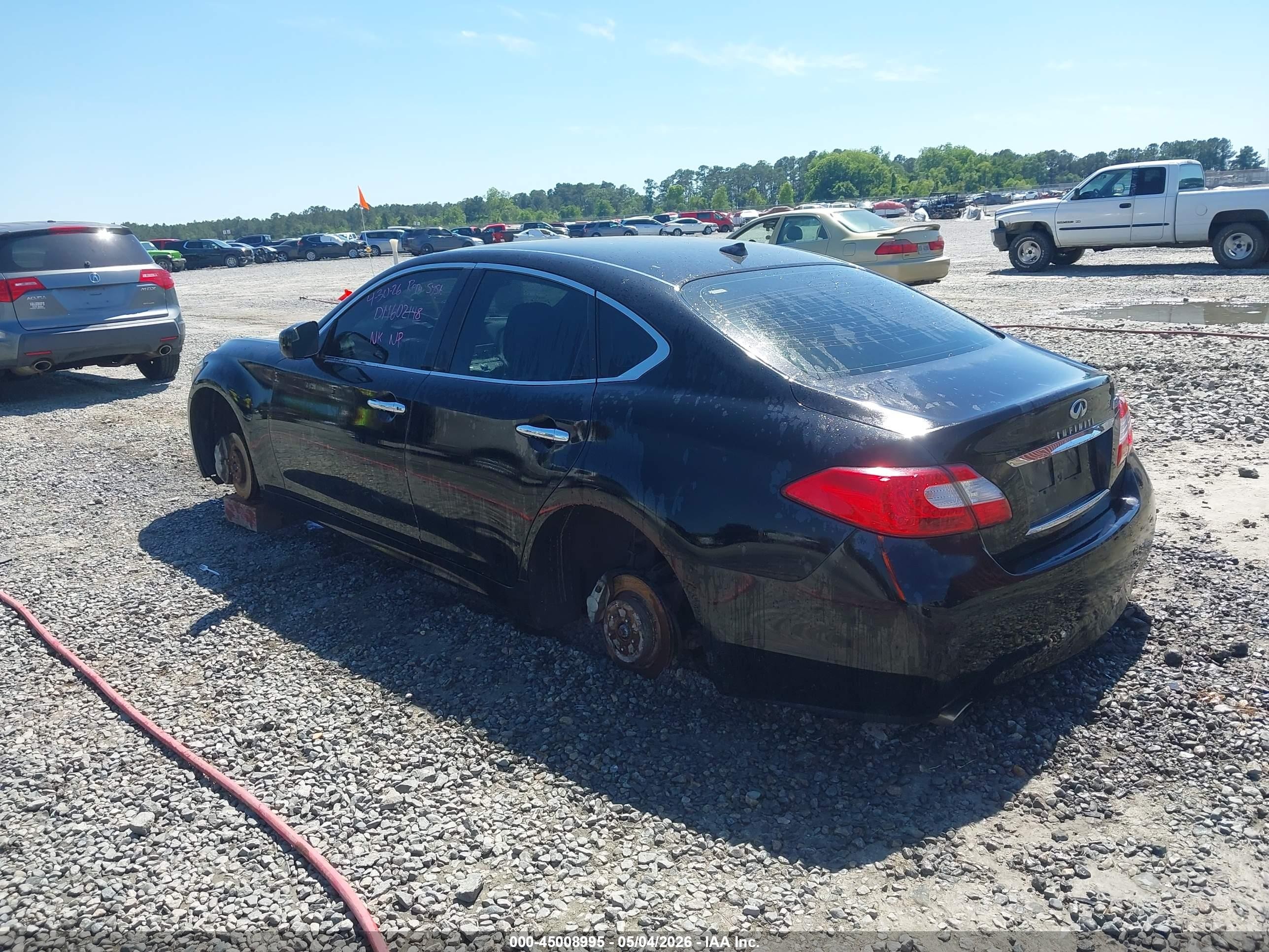 2013 Infiniti M37x   Black vin: JN1BY1AR8DM602148