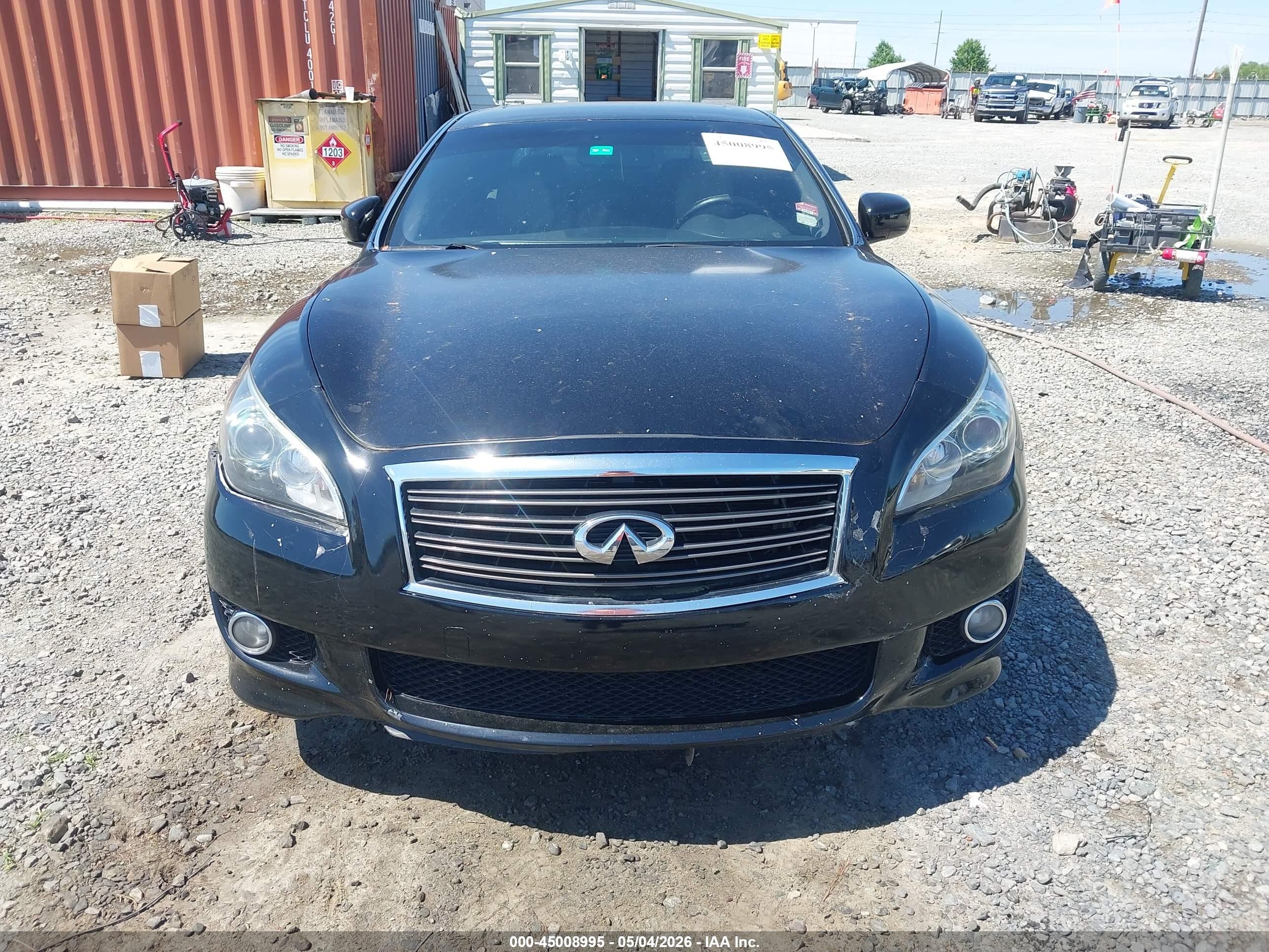 2013 Infiniti M37x   Black vin: JN1BY1AR8DM602148