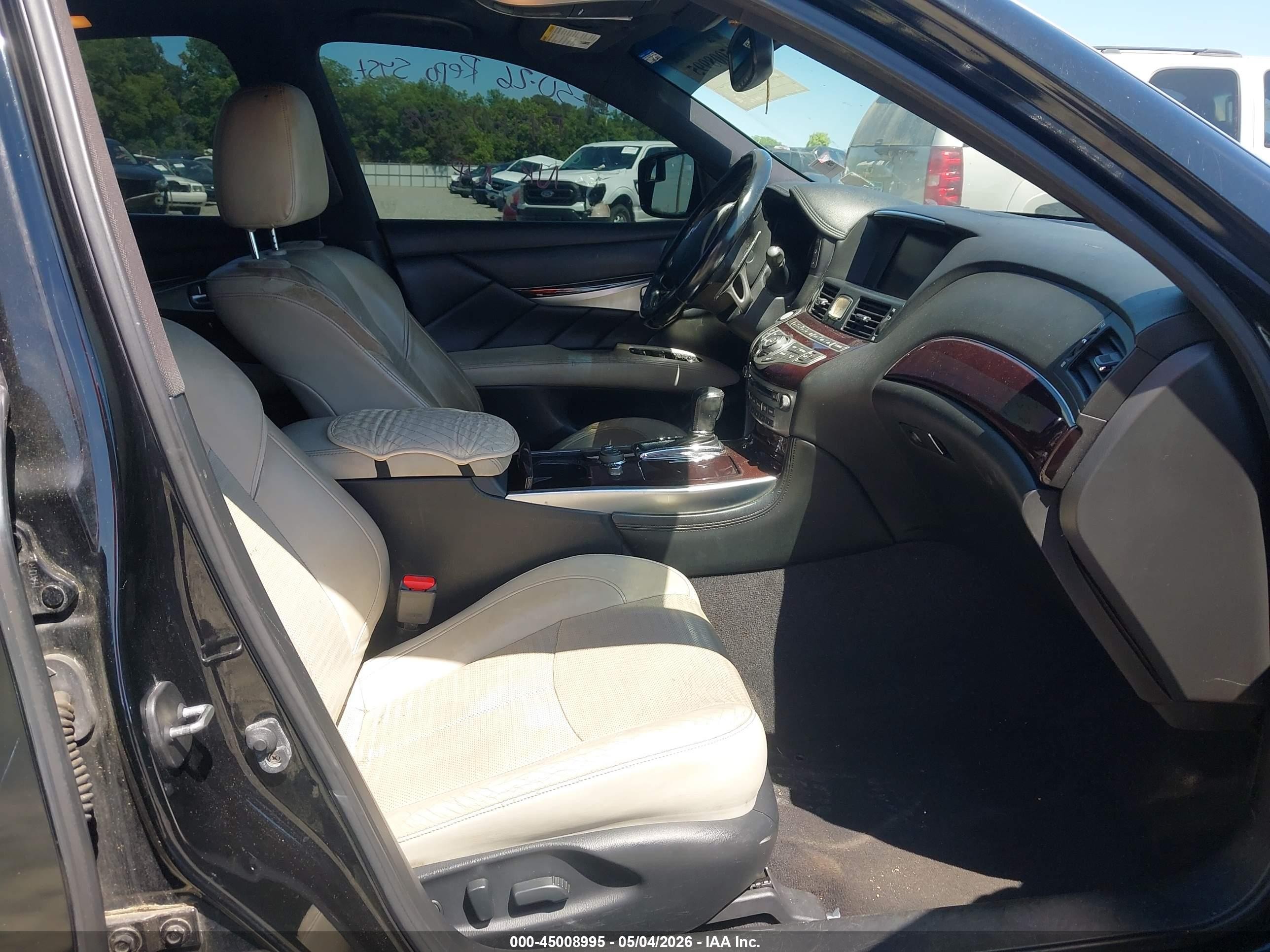 2013 Infiniti M37x   Black vin: JN1BY1AR8DM602148