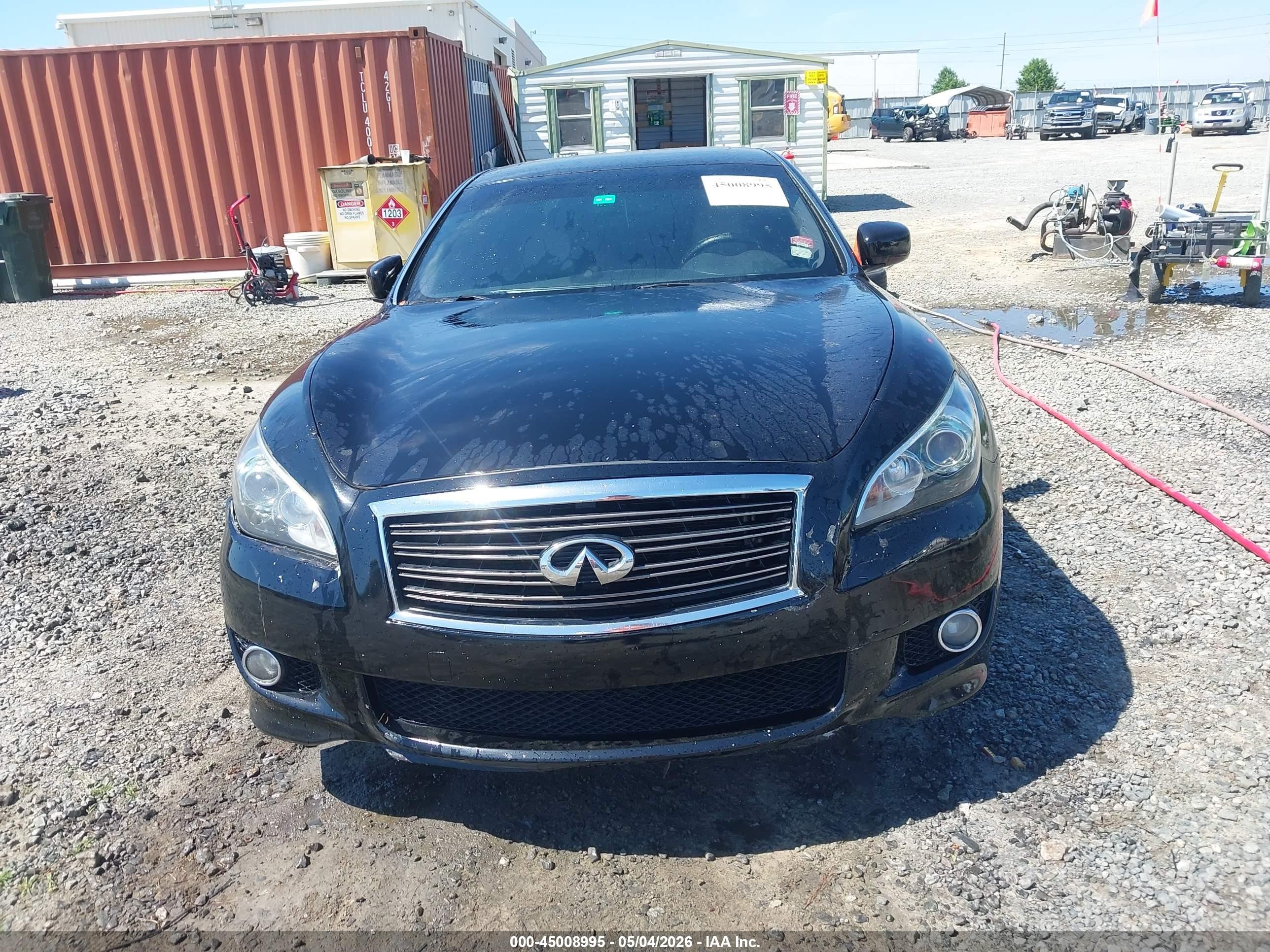 2013 Infiniti M37x   Black vin: JN1BY1AR8DM602148