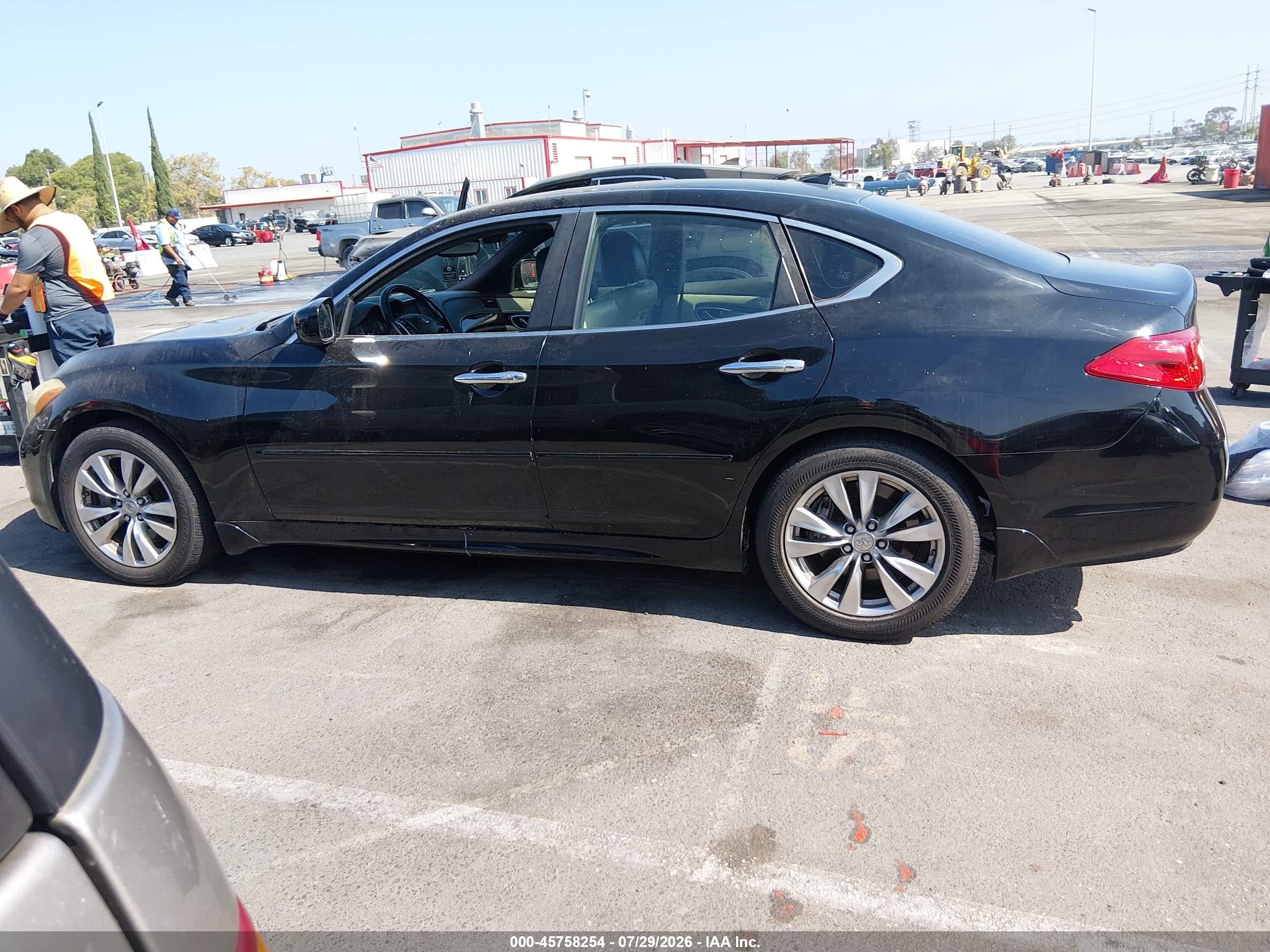2012 Infiniti M37x   Black vin: JN1BY1AR9CM391329