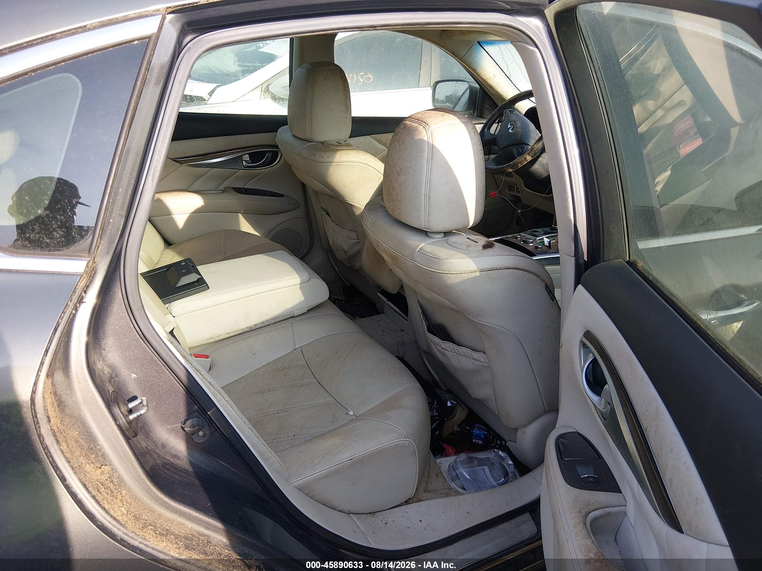 2012 Infiniti M37x   Gray vin: JN1BY1AR9CM395297