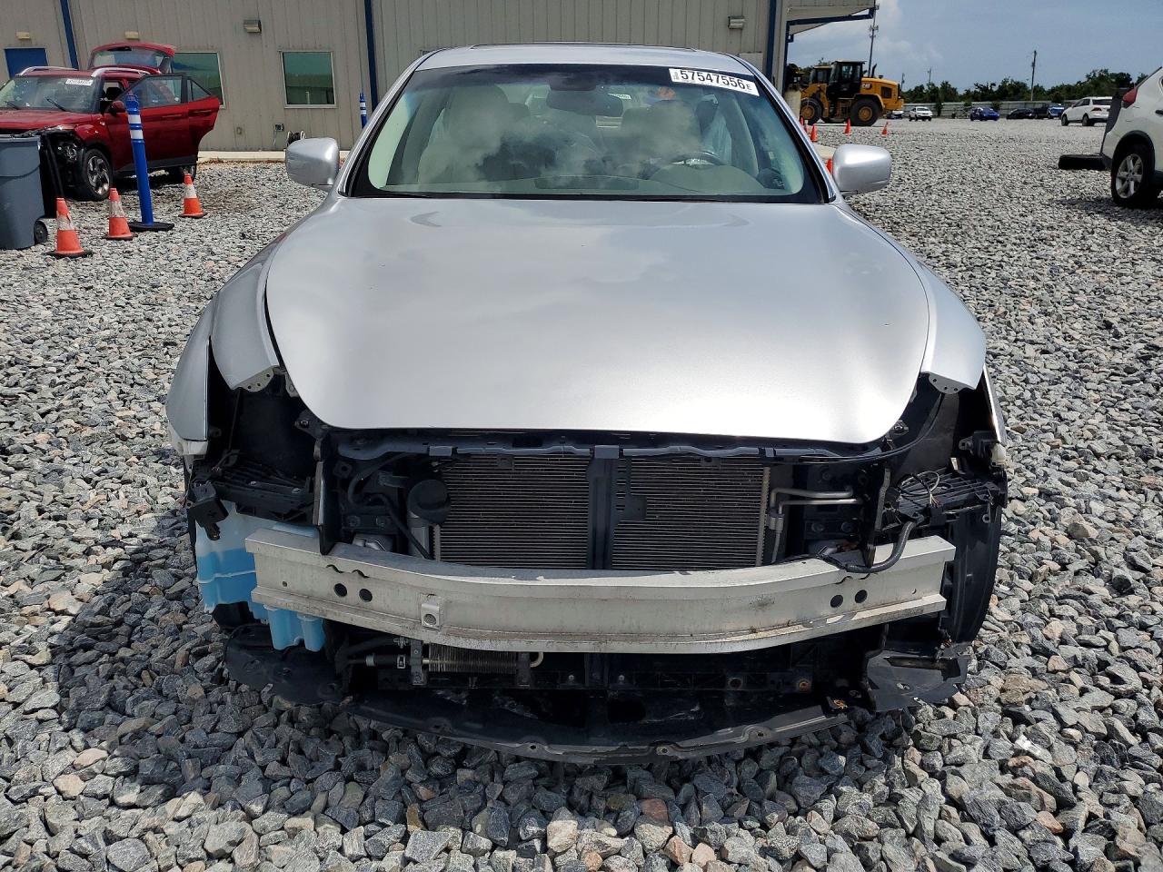 2013 Infiniti M37 X Silver vin: JN1BY1AR9DM601574