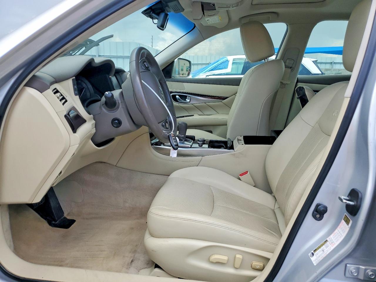 2013 Infiniti M37 X Silver vin: JN1BY1AR9DM601574