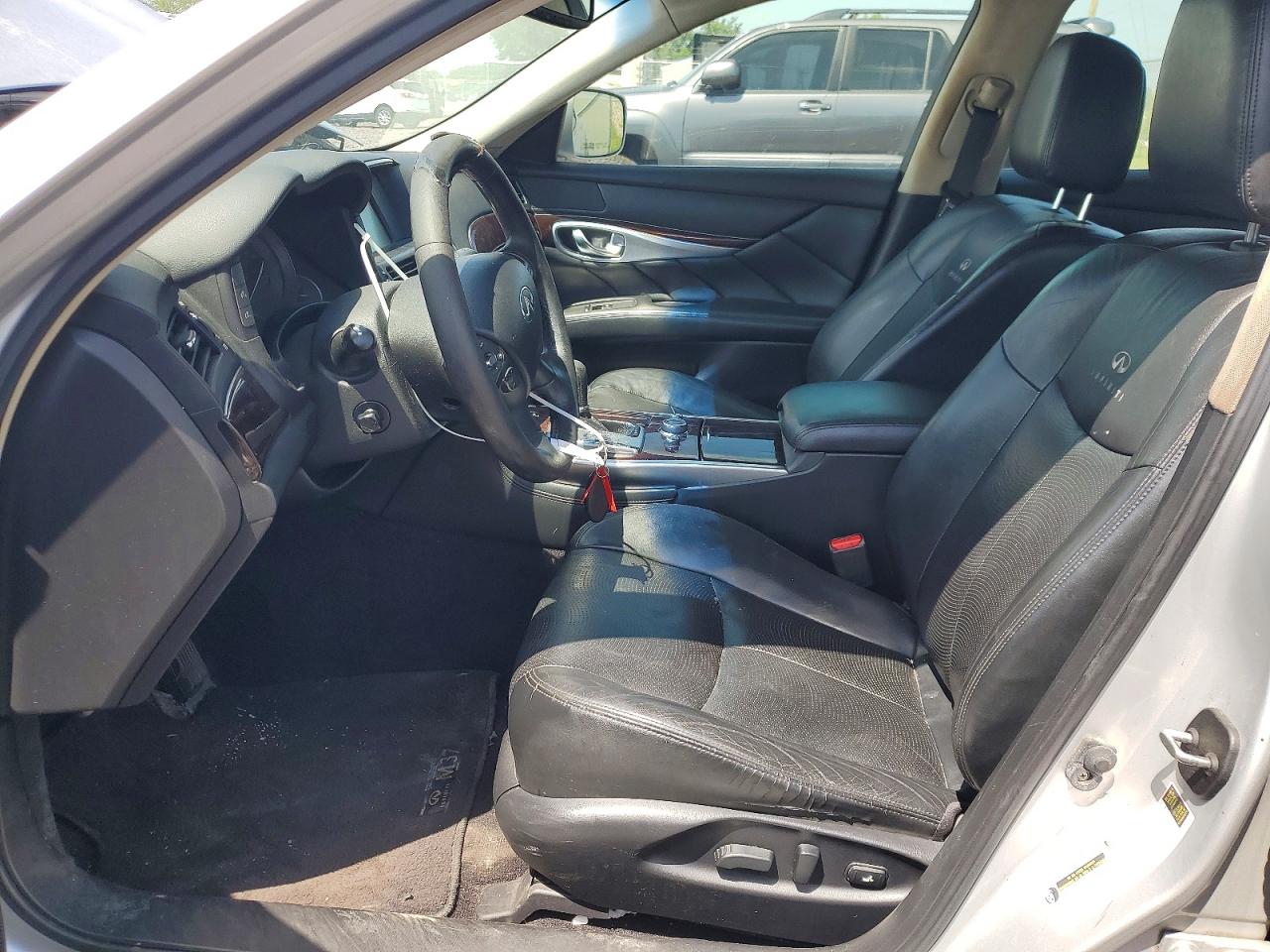 2013 Infiniti M37 X Silver vin: JN1BY1AR9DM603762