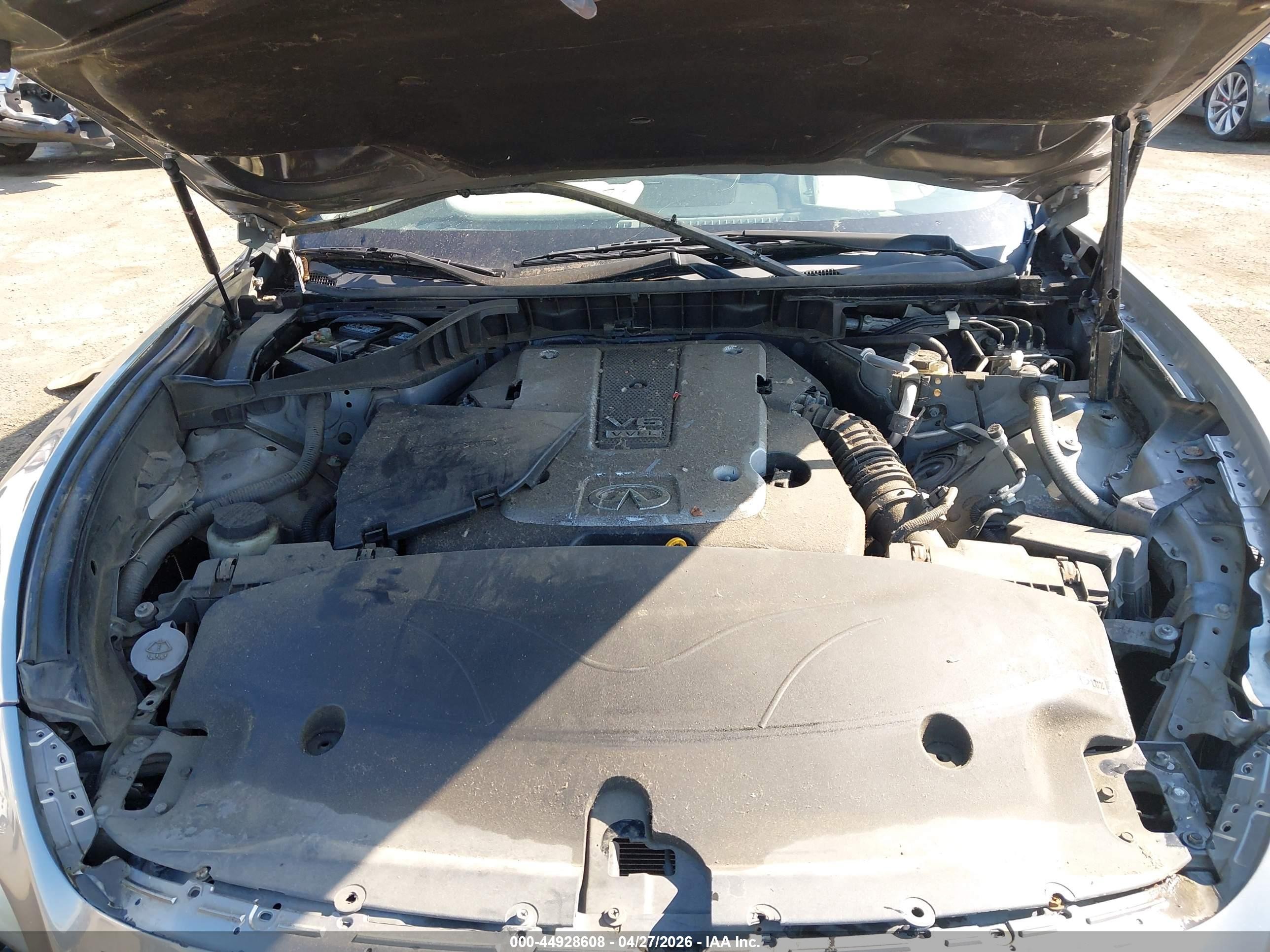 2014 Infiniti Q70 3.7x Gray vin: JN1BY1AR9EM320215