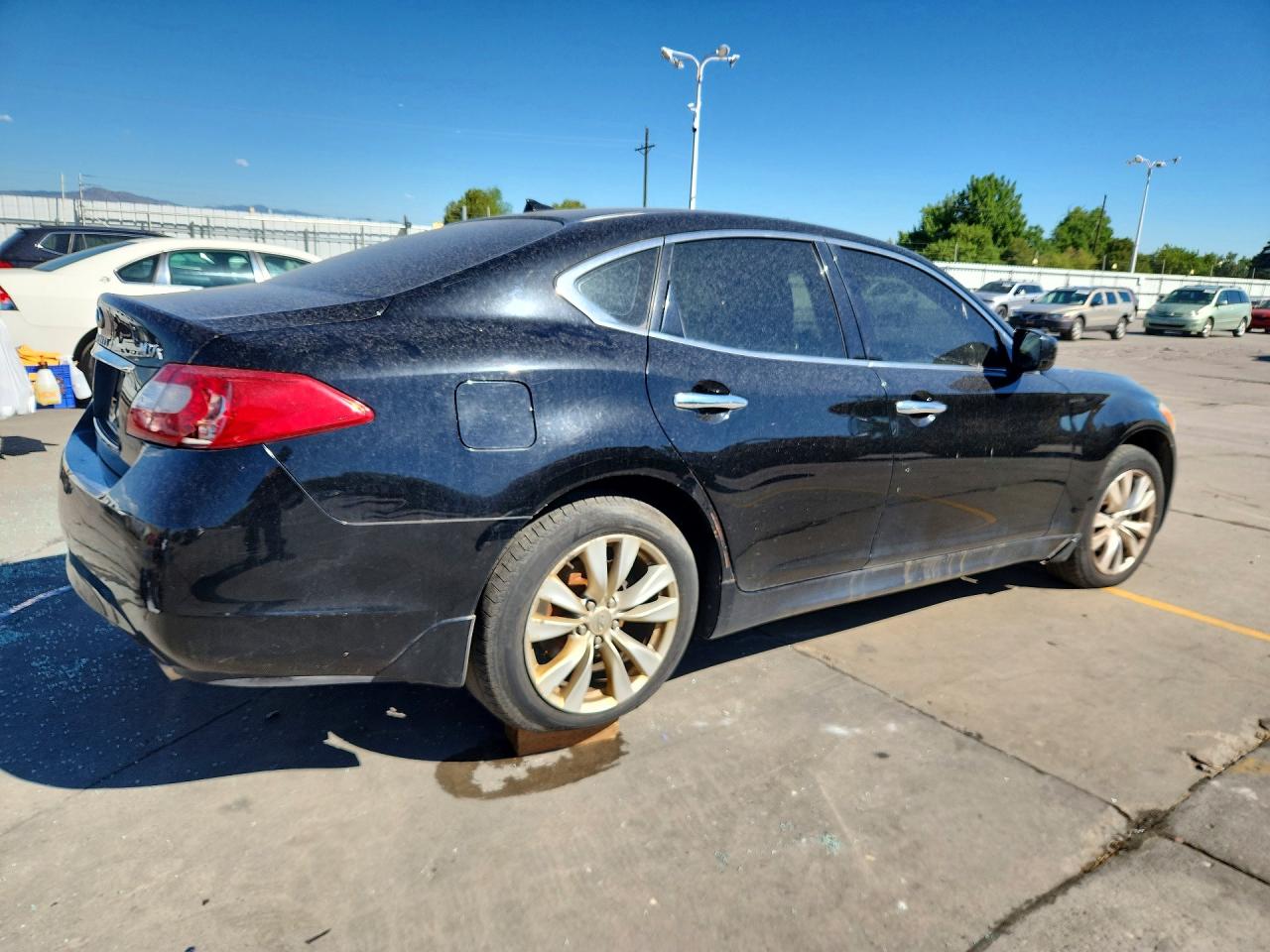 2011 Infiniti M37 X Black vin: JN1BY1ARXBM370830