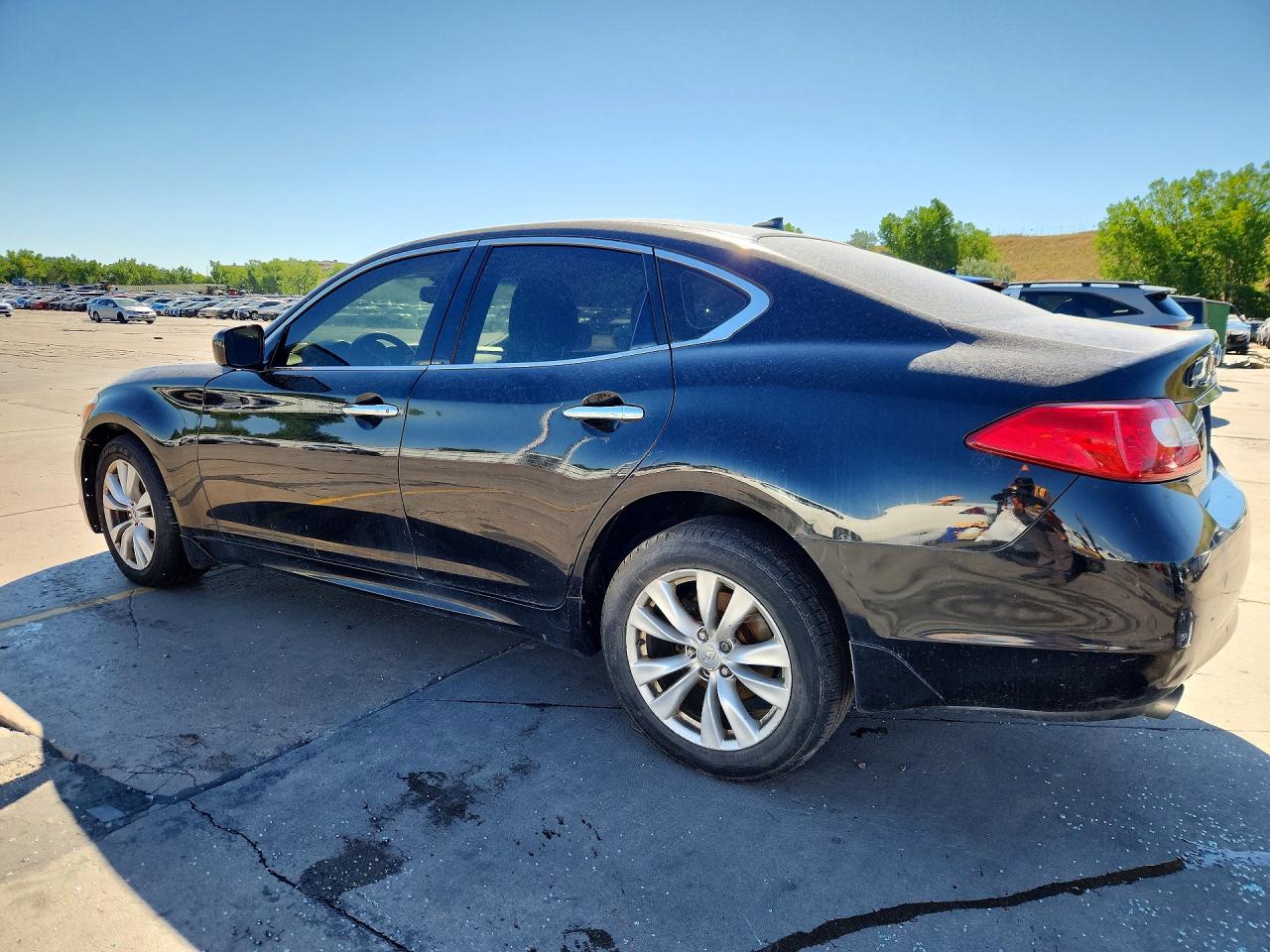 2011 Infiniti M37 X Black vin: JN1BY1ARXBM370830