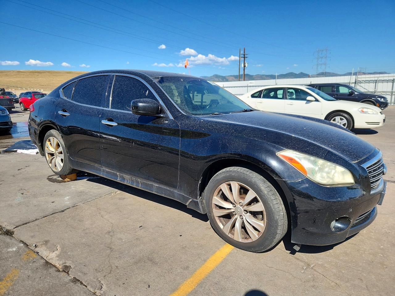 2011 Infiniti M37 X Black vin: JN1BY1ARXBM370830