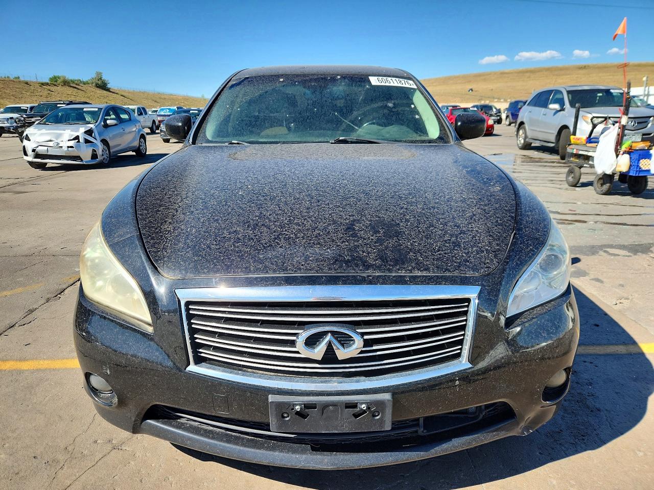 2011 Infiniti M37 X Black vin: JN1BY1ARXBM370830