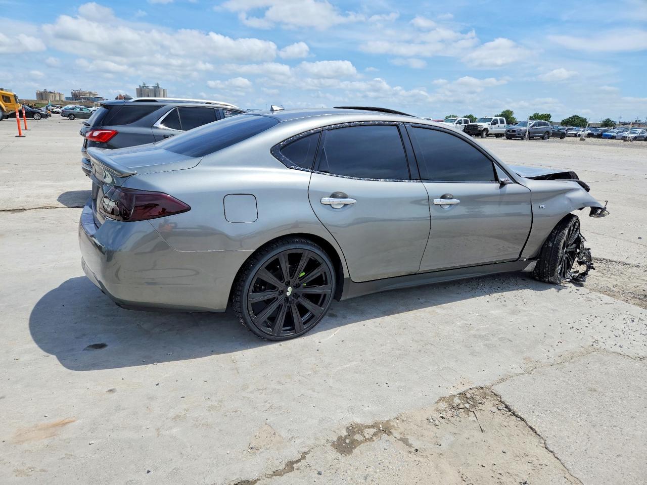 2012 Infiniti M37 X Gray vin: JN1BY1ARXCM394238