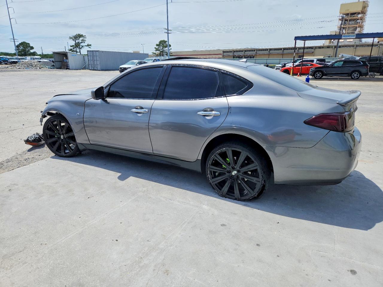 2012 Infiniti M37 X Gray vin: JN1BY1ARXCM394238