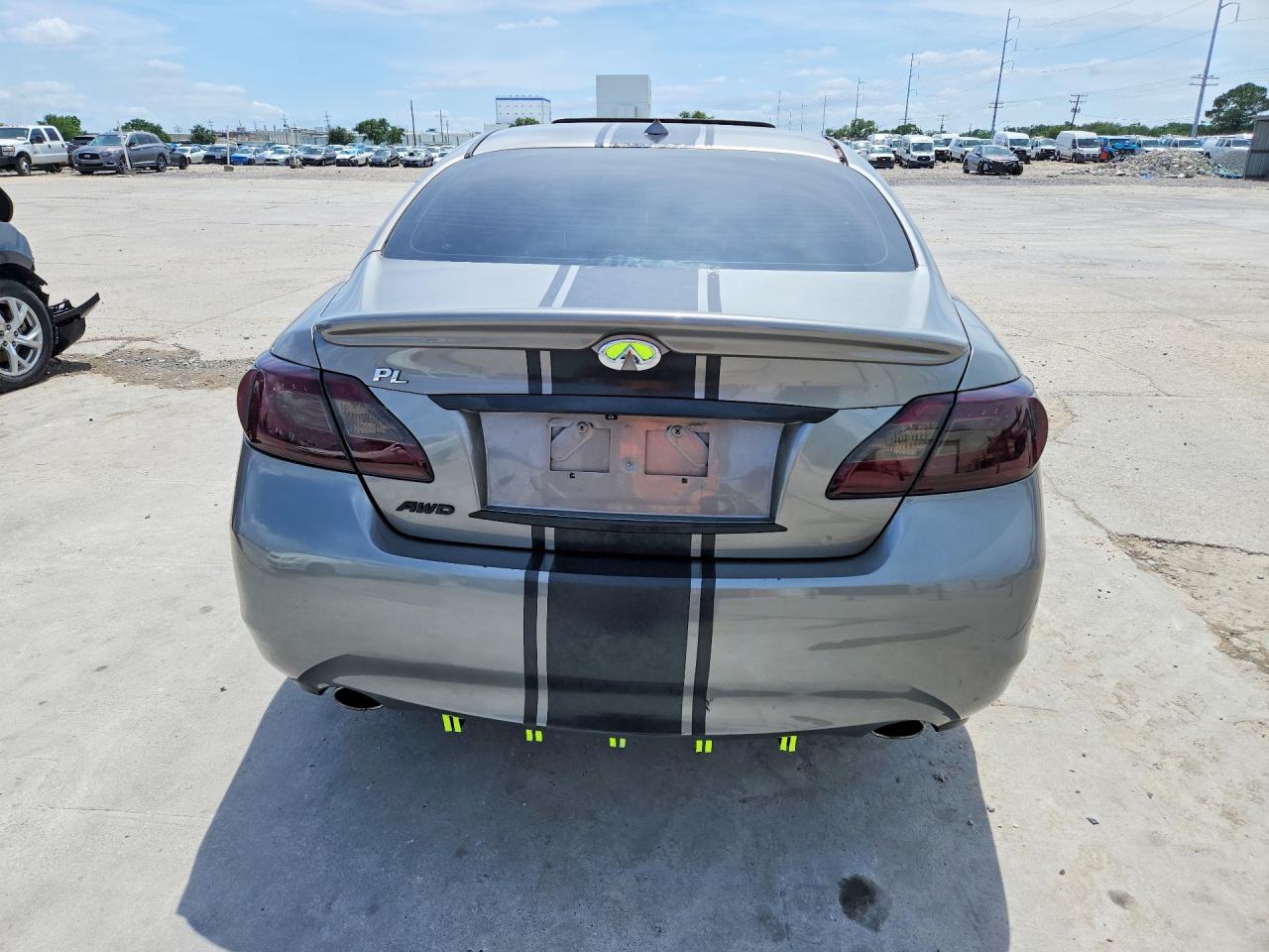 2012 Infiniti M37 X Gray vin: JN1BY1ARXCM394238