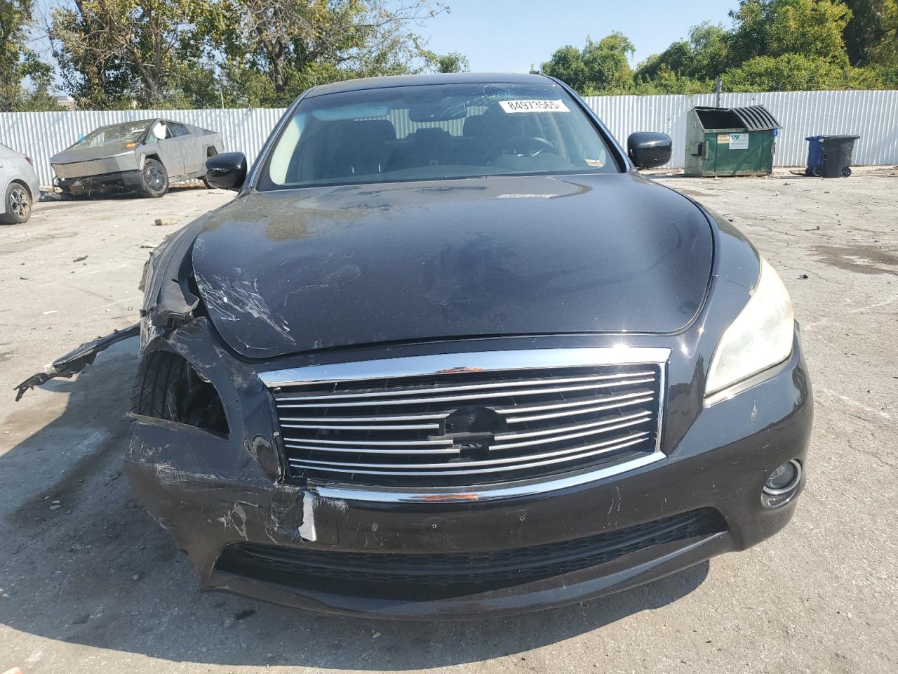2012 Infiniti M37 X Black vin: JN1BY1ARXCM395339